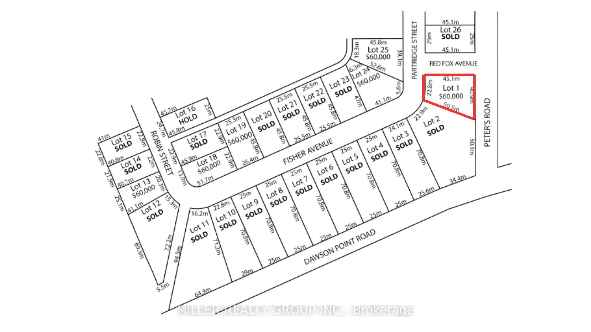 Photo of Lot 1 Partridge Street