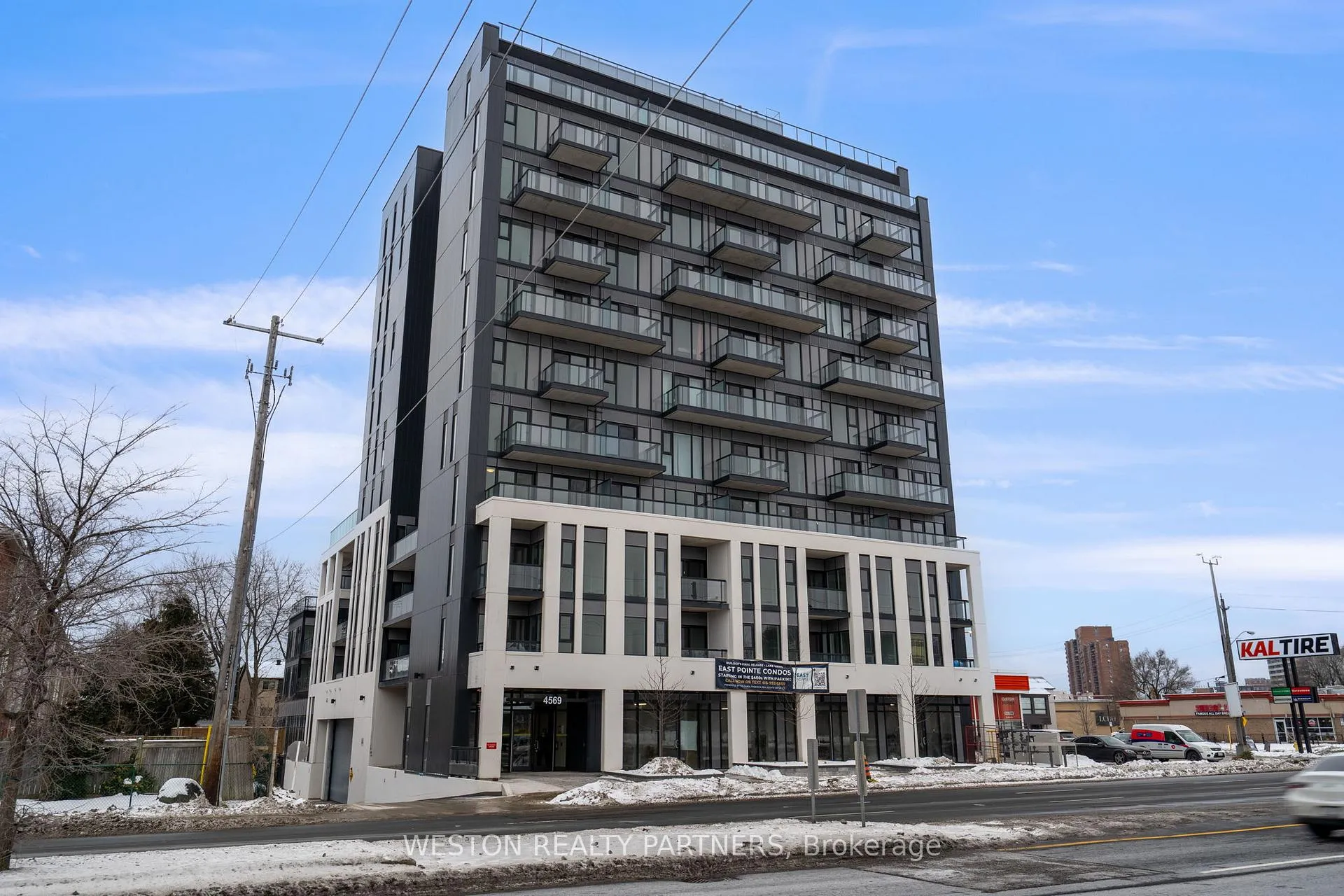 Front of Unit 503, 4569 Kingston Road