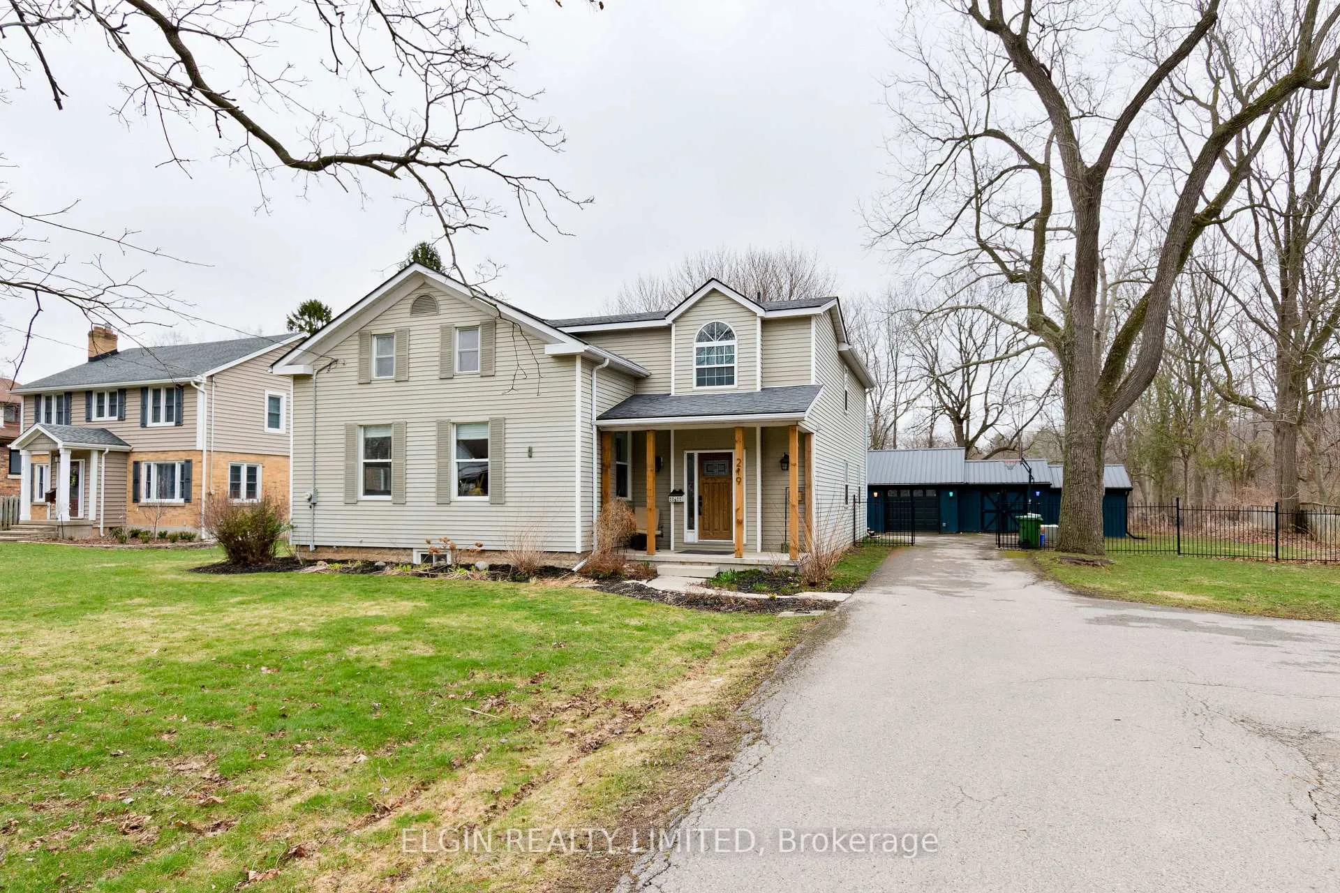 Front of 219 Sunset Drive
