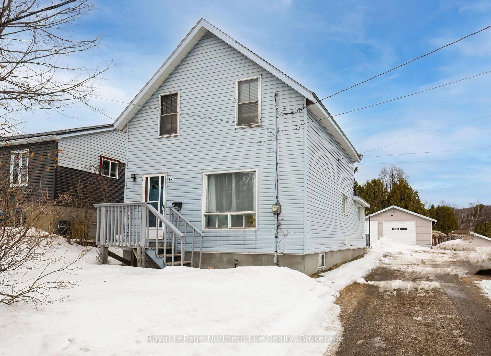 Front of 1403 Mckeown Avenue