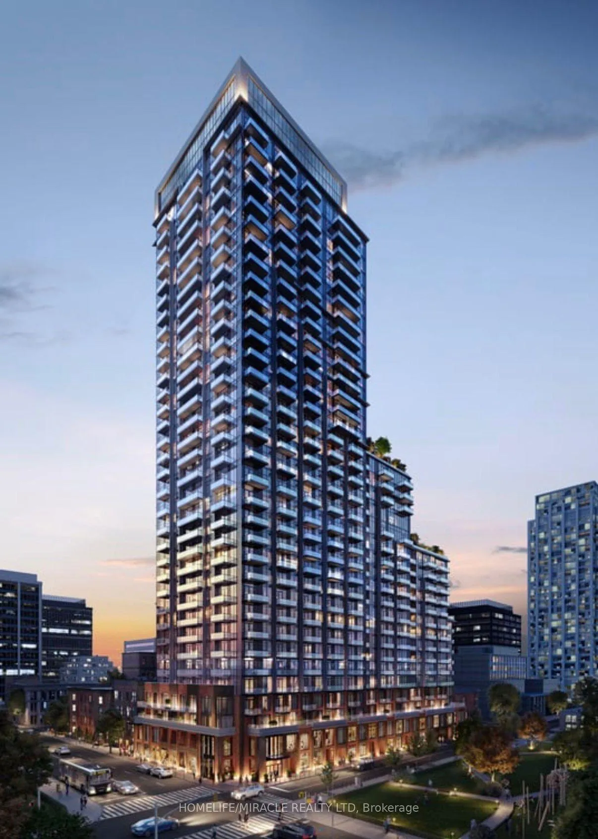 Front of Unit 2705, 75 James Street S