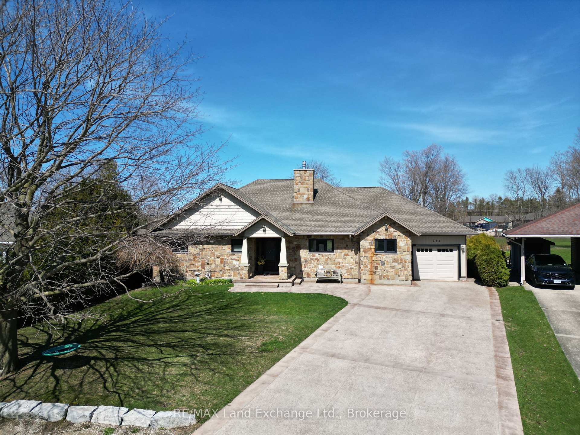 Front of 203 Campbell Crescent