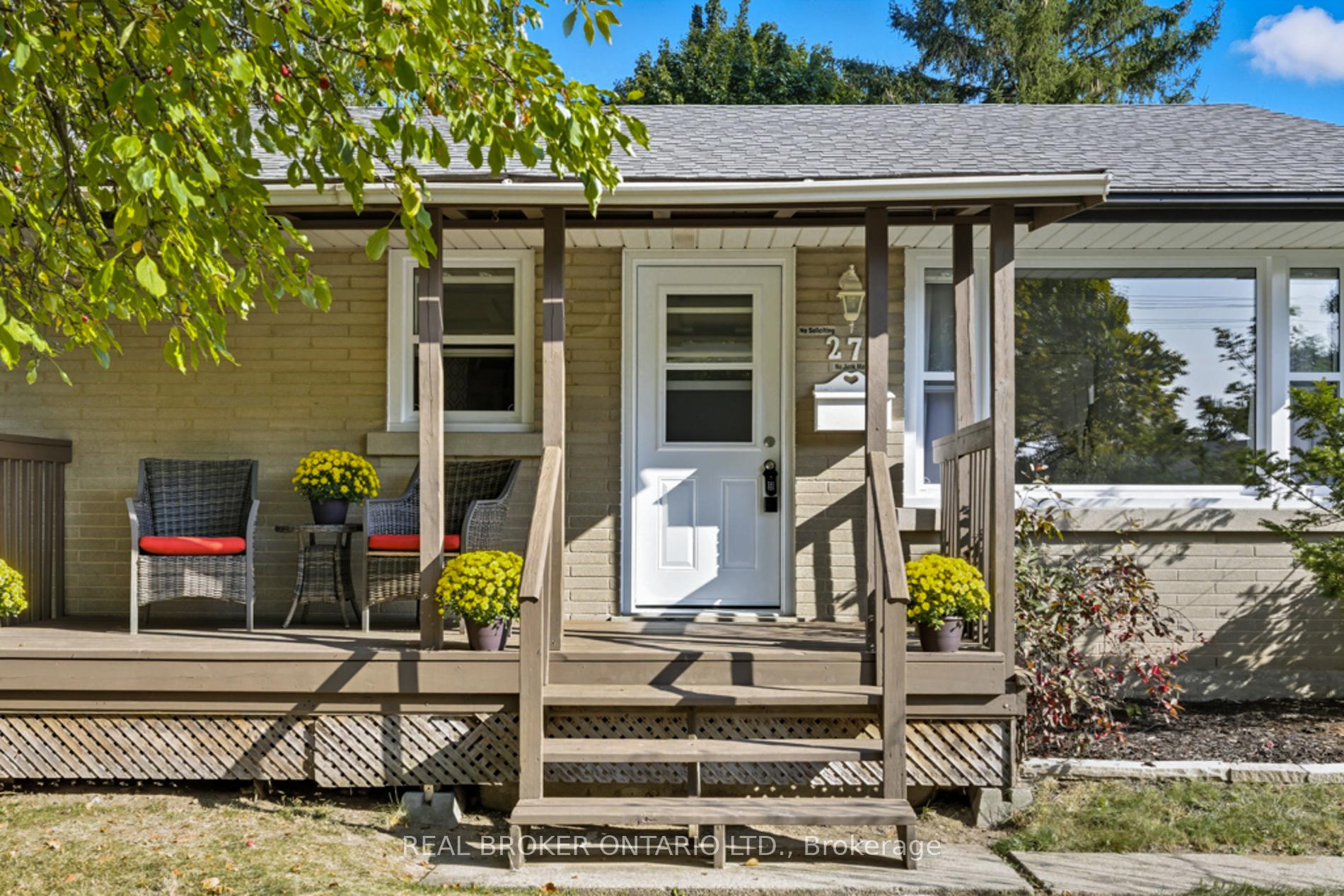 Photo 3 of 27 Broadmoor Avenue, Kitchener — HOMEH