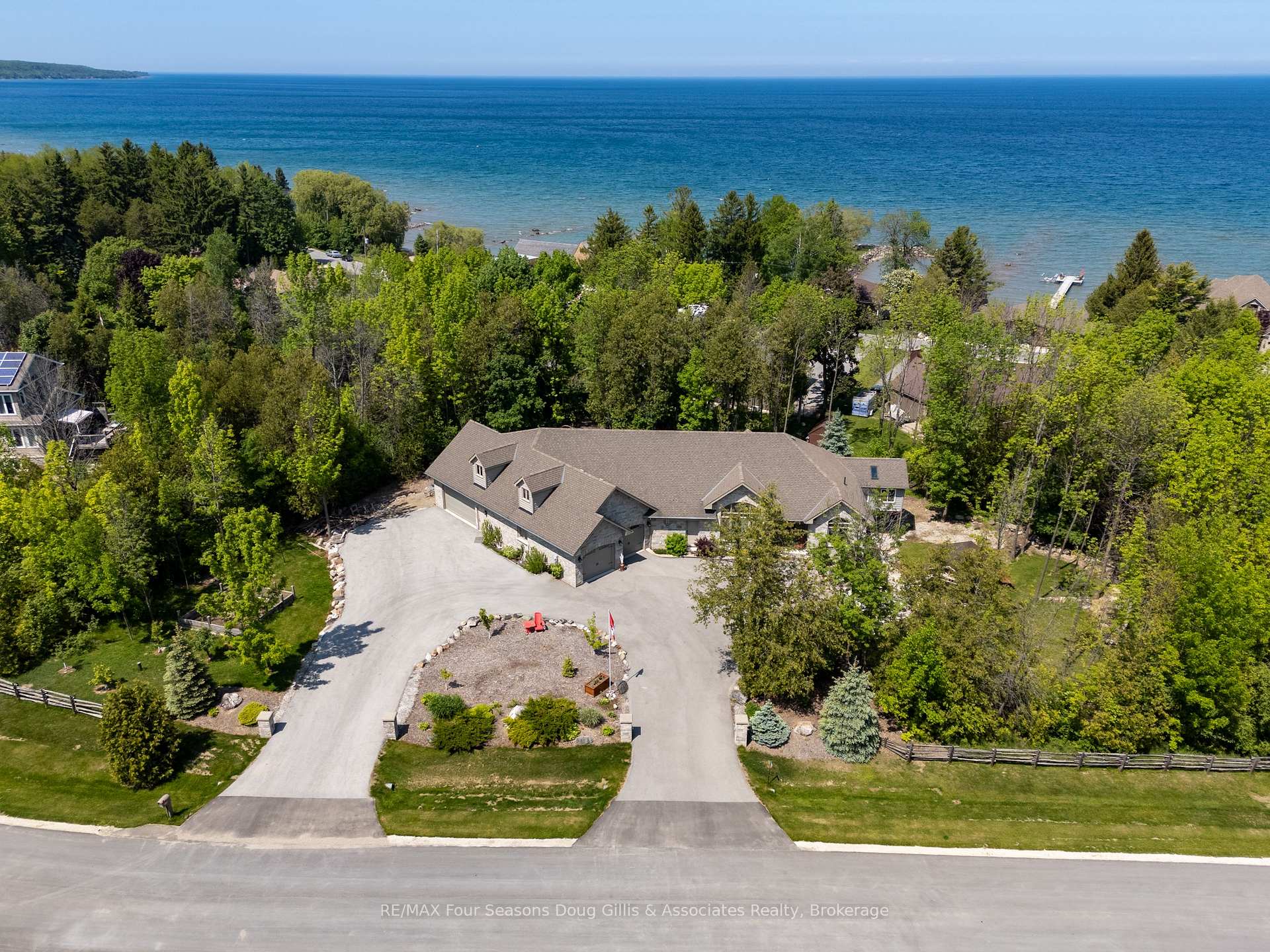 Front of 135 Algonquin Drive