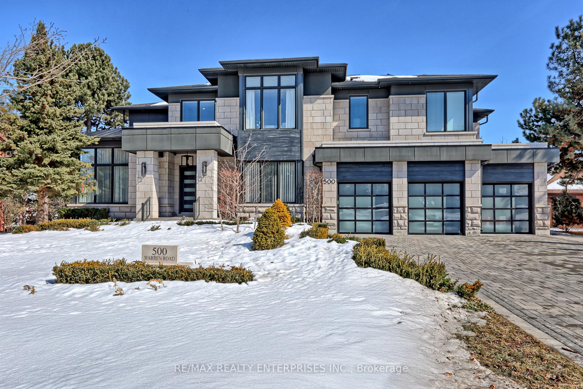 Front of 500 Warren Road