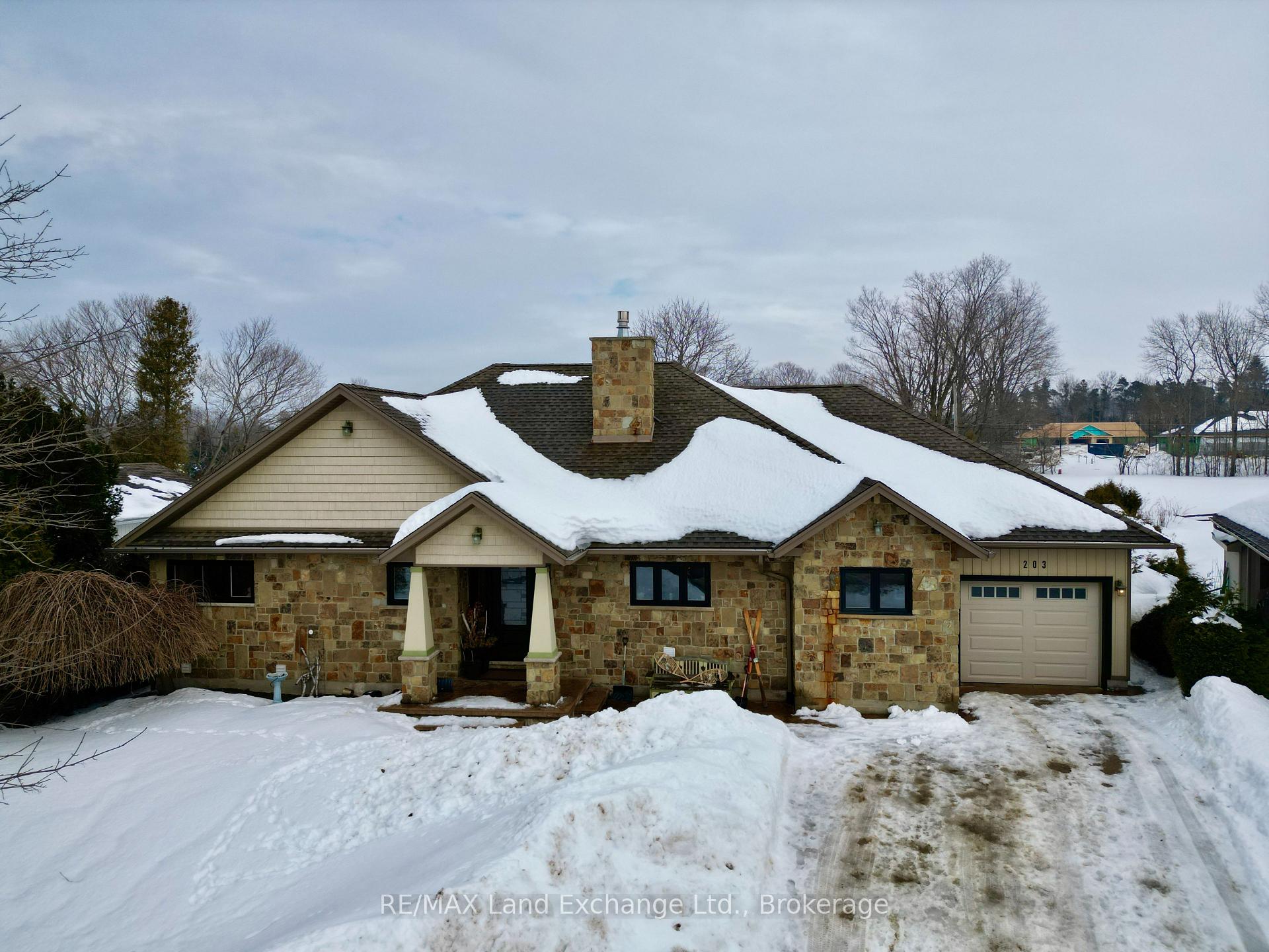 Front of 203 Campbell Crescent