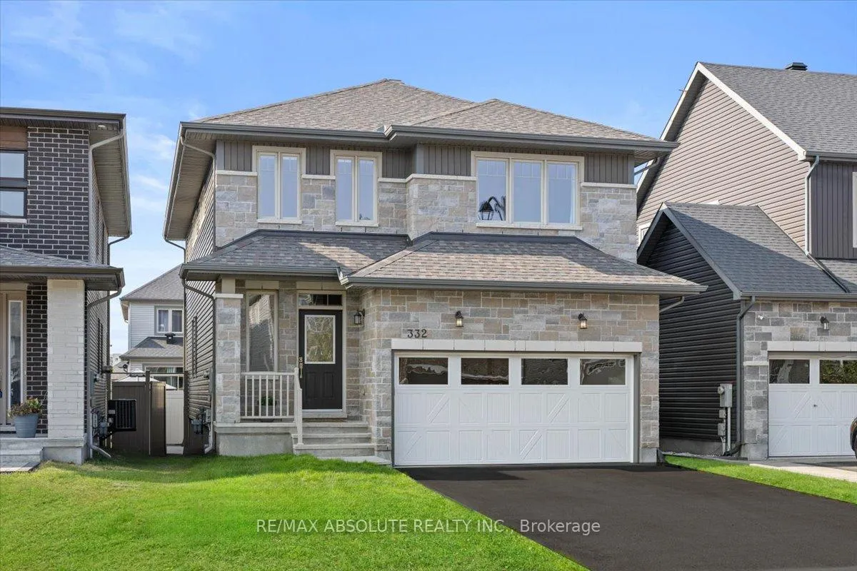 Front of 332 Haliburton Heights