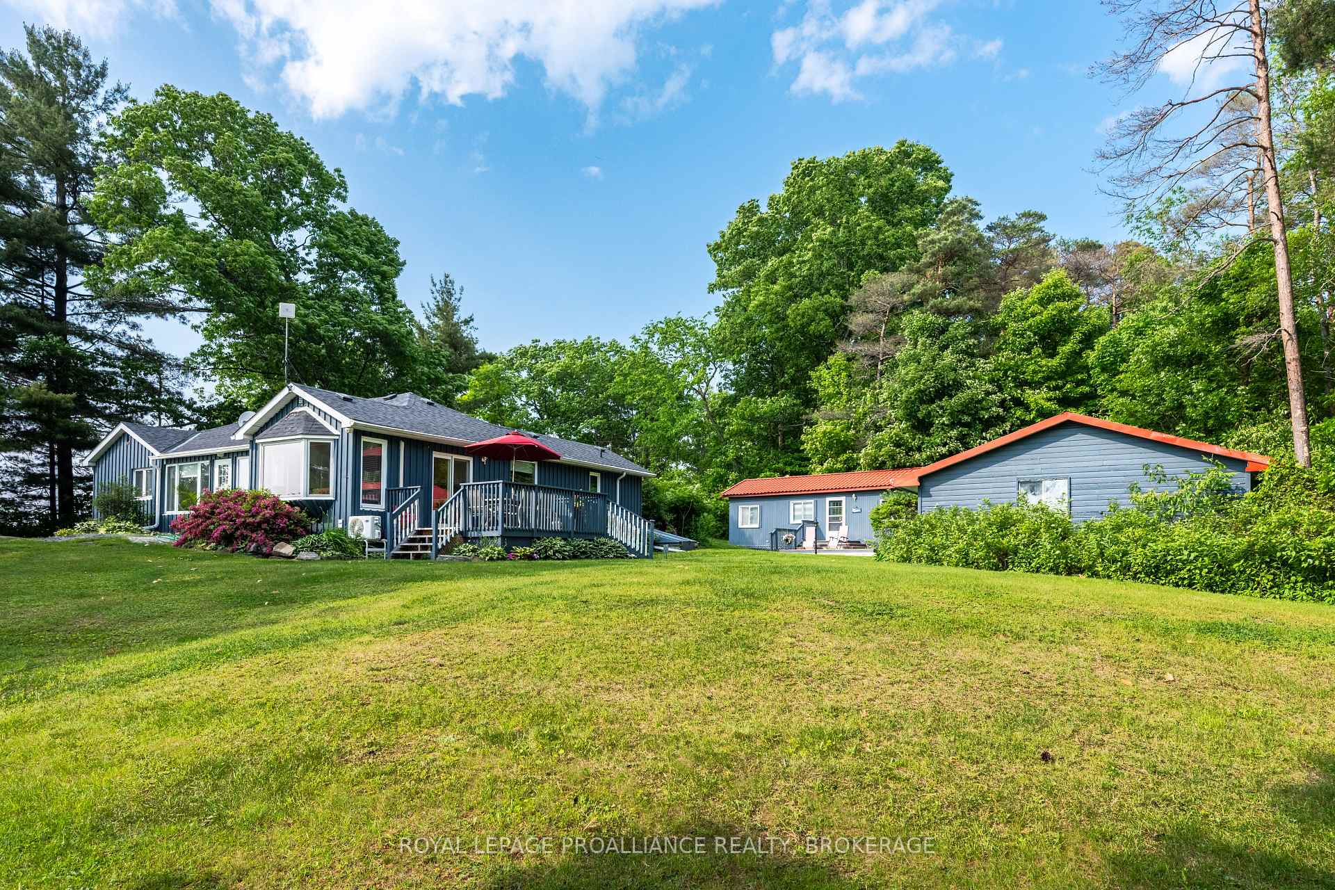 Front of 4788 Leo Lake Road