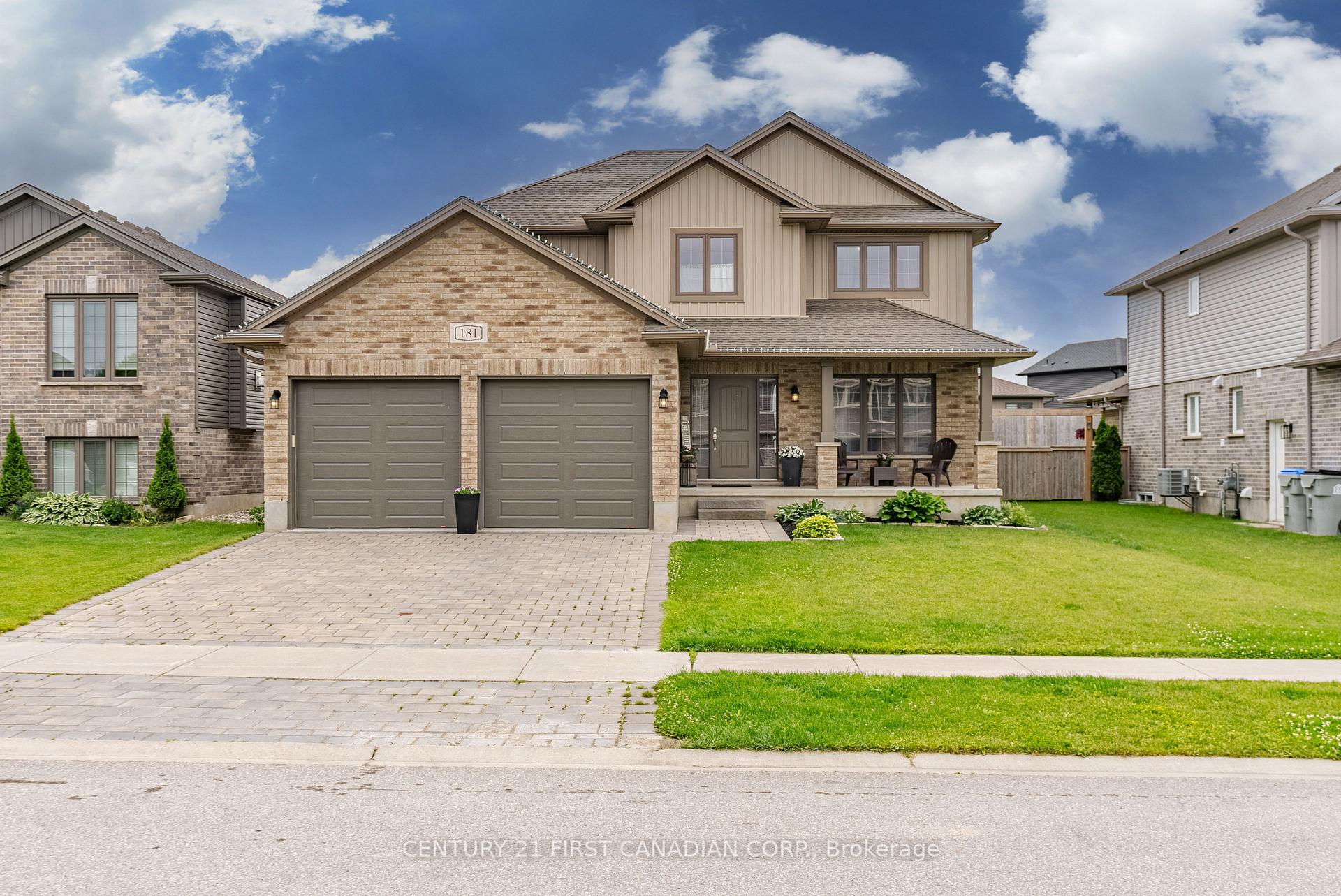 Front of 181 Gilmour Drive