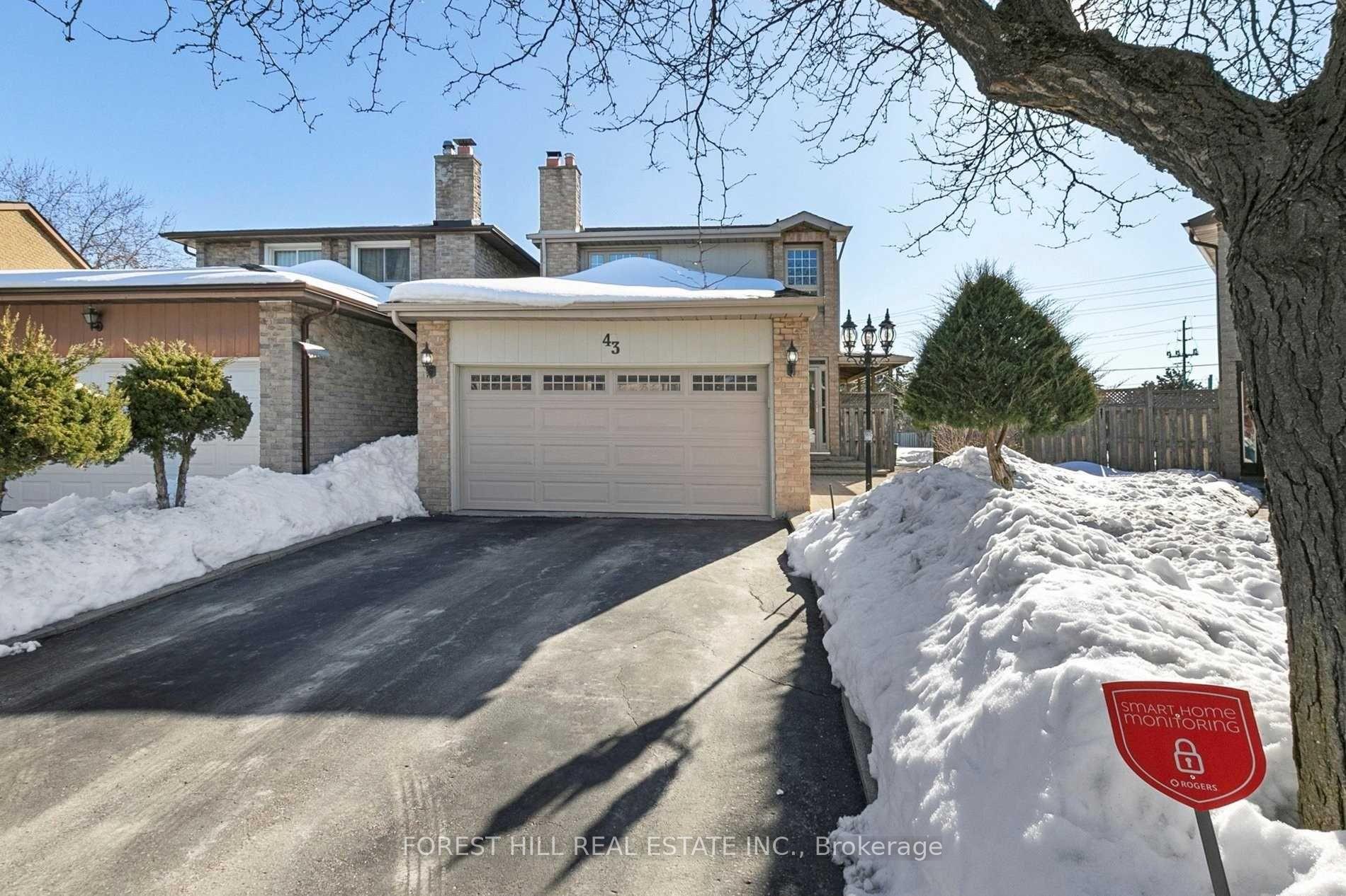 Photo 1 of 43 Carey Crescent, Markham, Milliken Mills West — HOMEH
