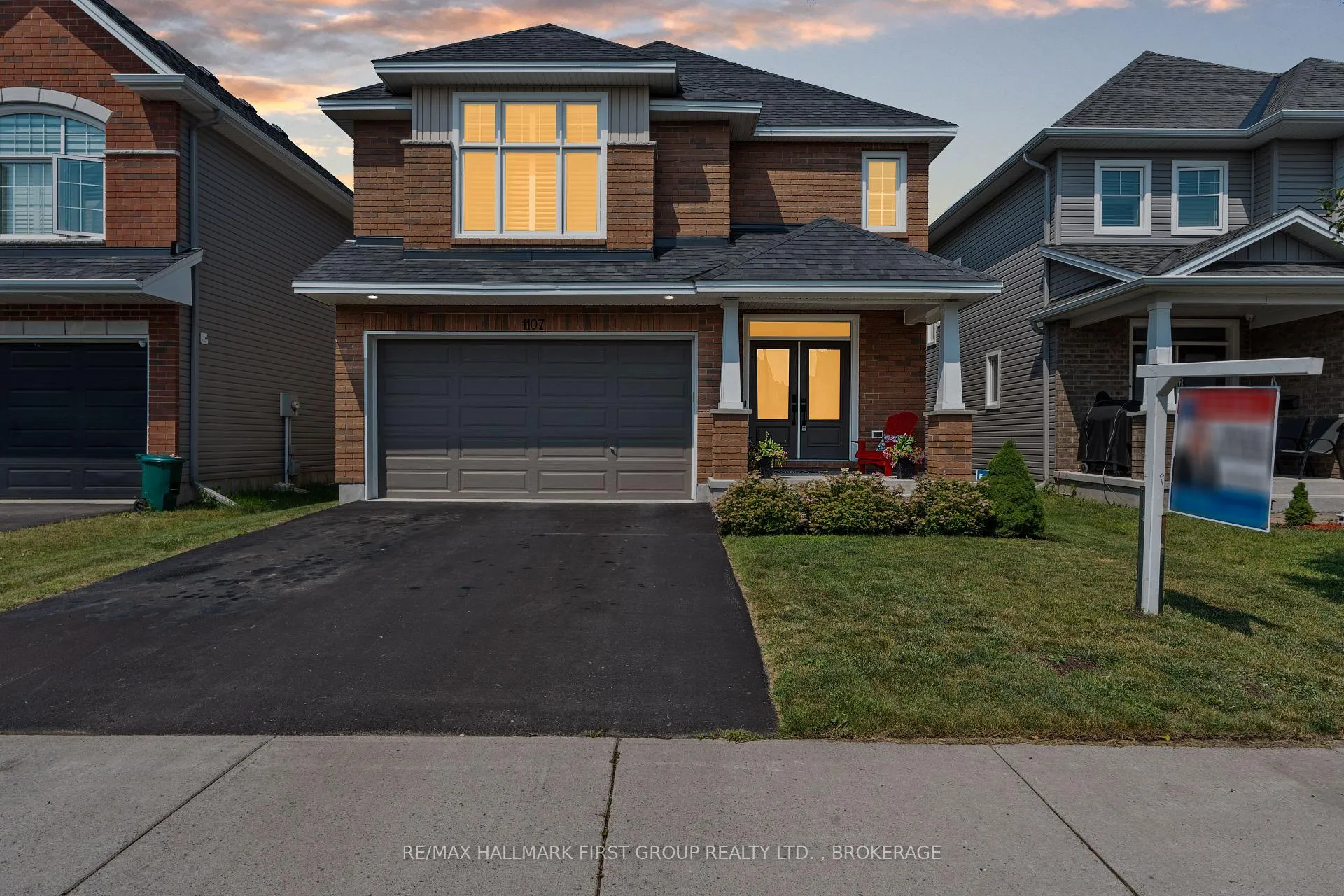 Front of 1107 Woodhaven Drive