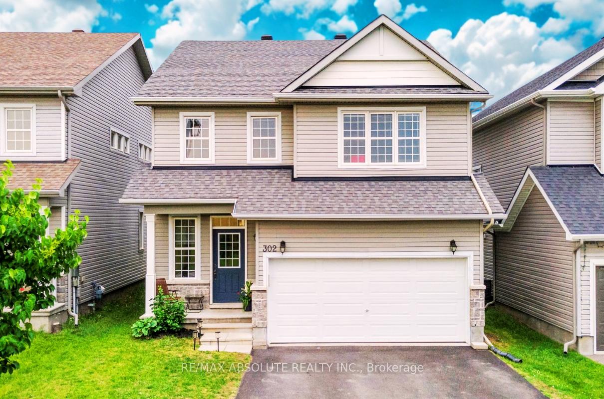 Front of 302 Haliburton Heights