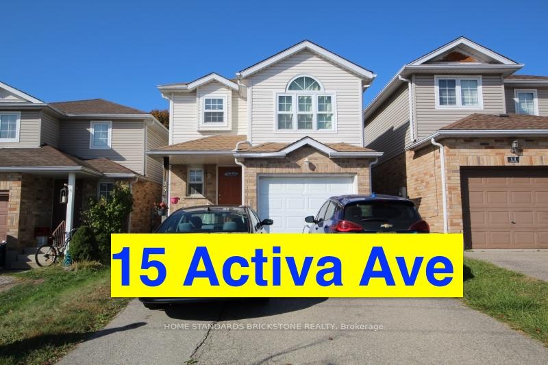 Photo 1 of 15 Activa Avenue, Kitchener — HOMEH