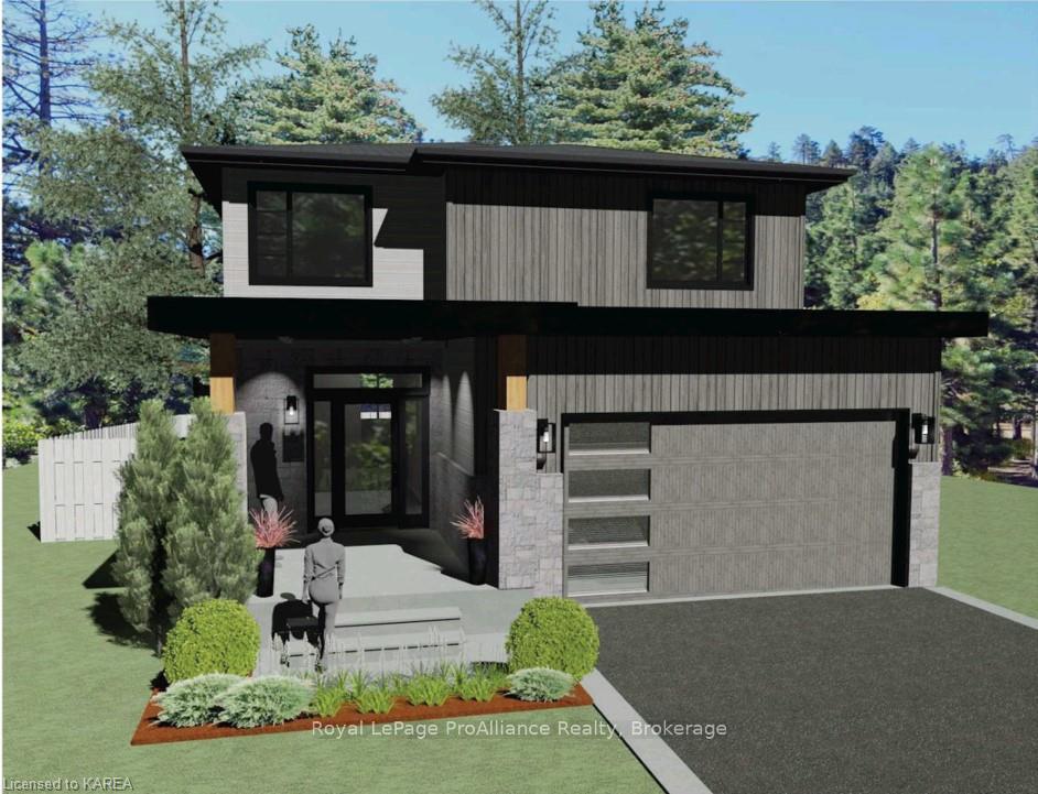 Front of 219 Creighton Drive