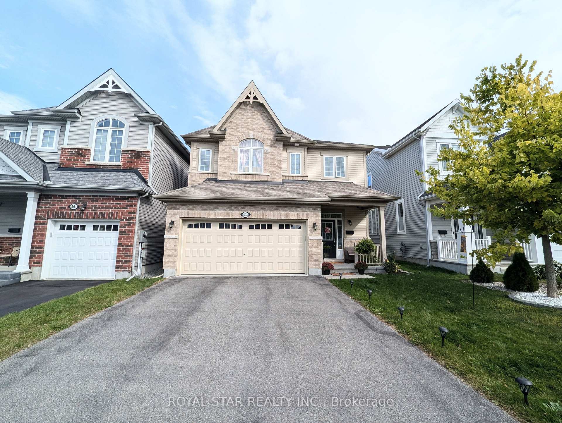 Front of 503 Hawkbirch Street