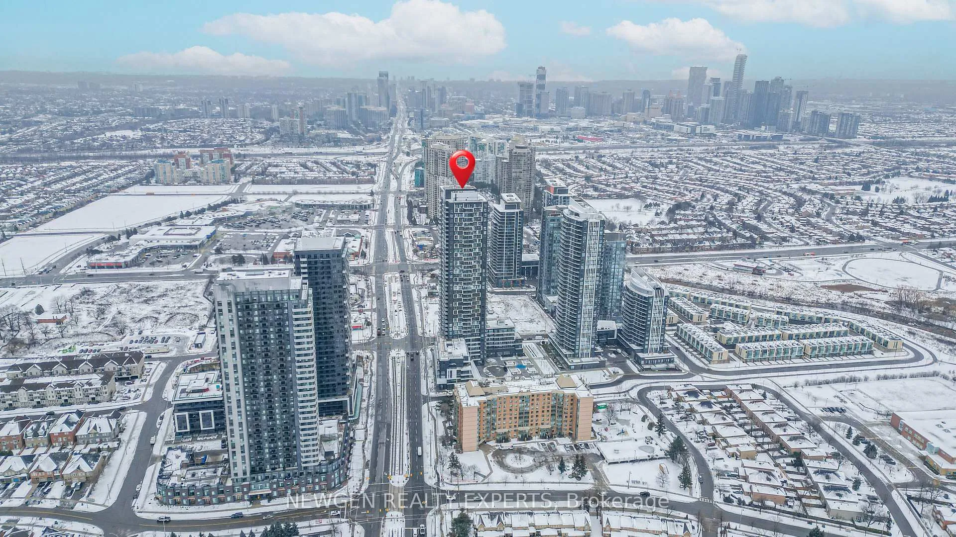 Front of Unit 1706, 15 Watergarden Drive
