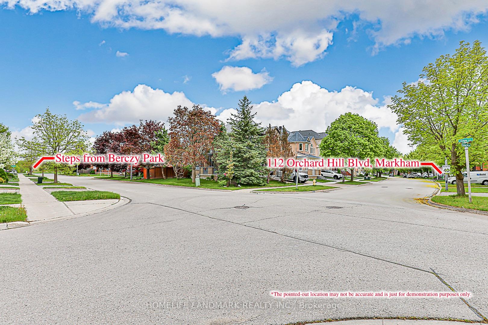 Photo 44 of 112 Orchard Hill Boulevard, Markham, Berczy — HOMEH
