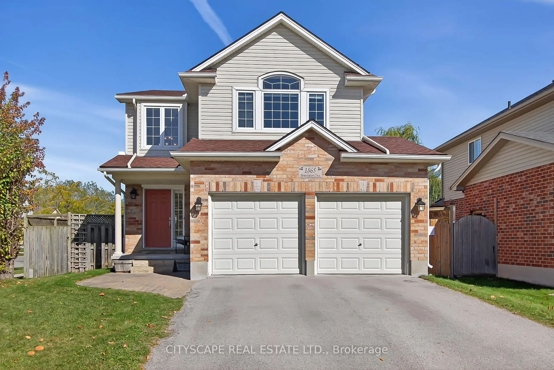 Front of 1865 Bayswater Crescent