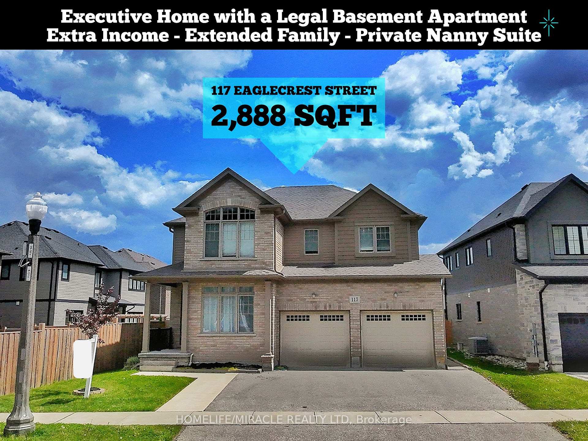 Photo 1 of 117 Eaglecrest Street, Kitchener — HOMEH