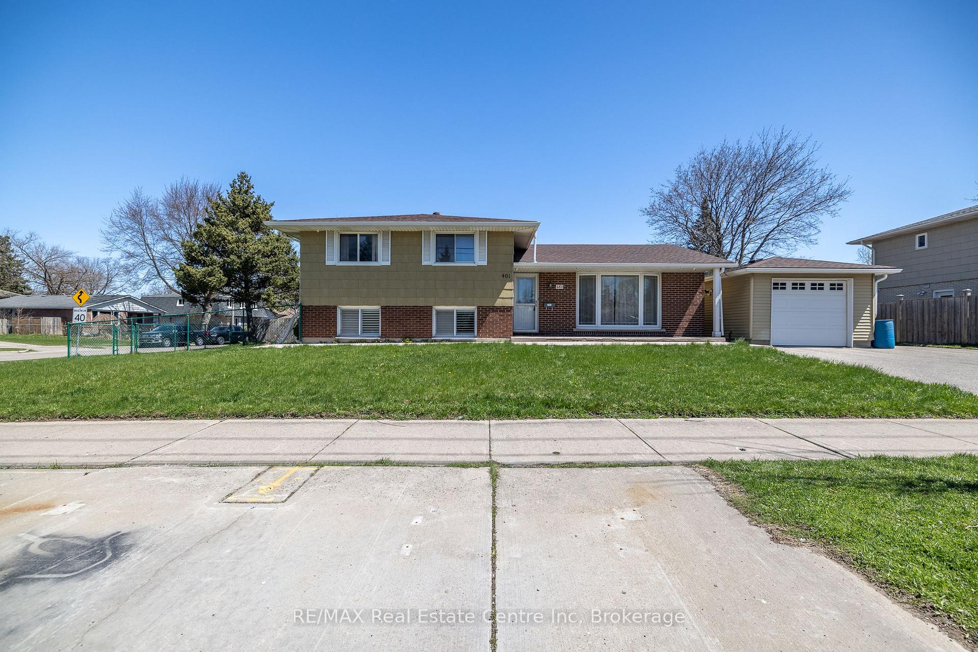 Front of 461 Strasburg Road