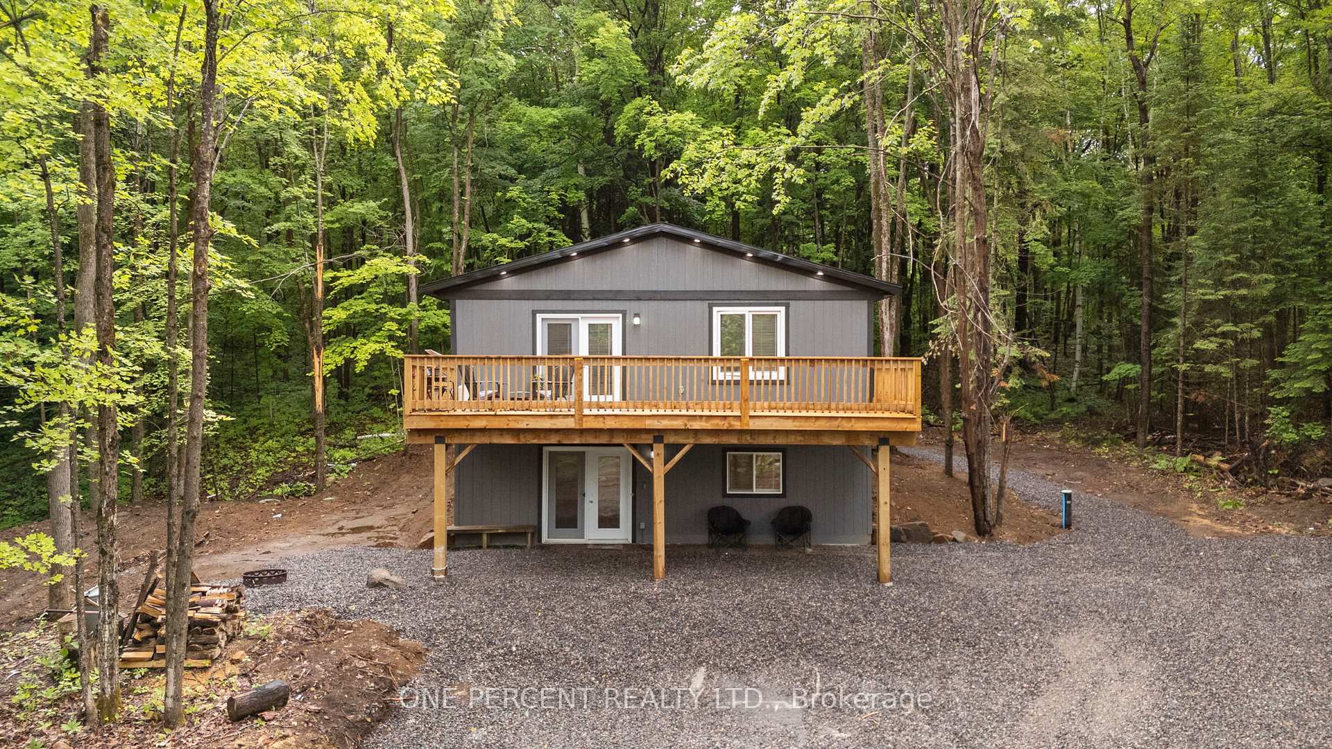 Front of 1057 Twelve Mile Lake Road