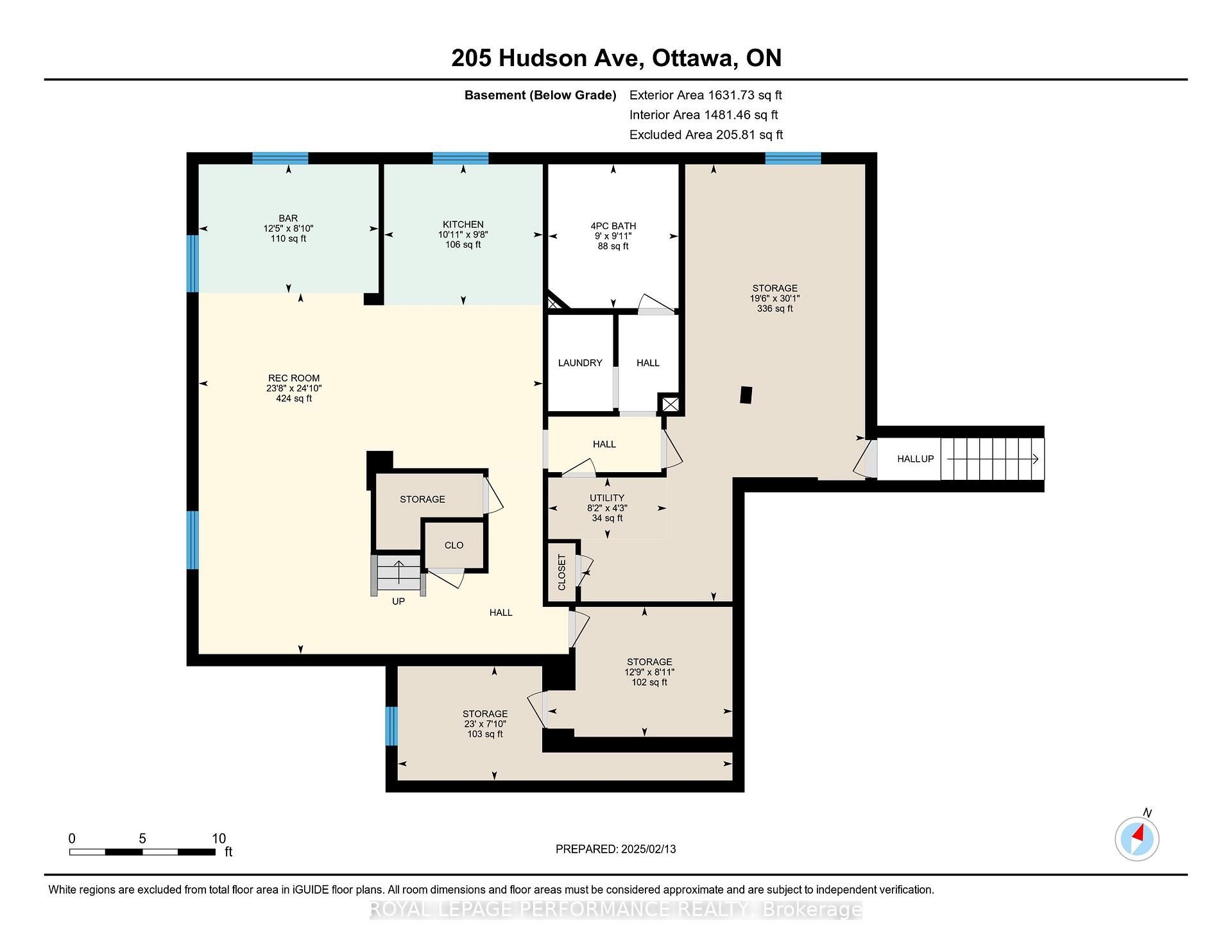 Photo 40 of 205 Hudson Avenue, Ottawa, Courtland Park — HOMEH