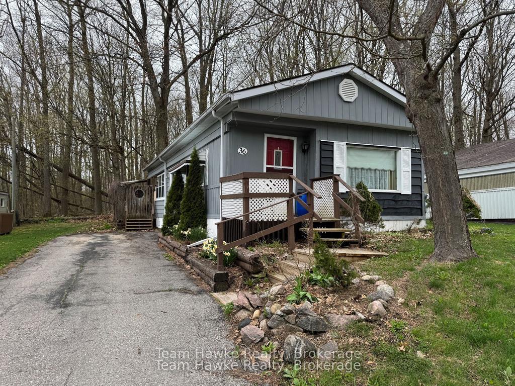Front of Unit 36, 525 Midland Point Road