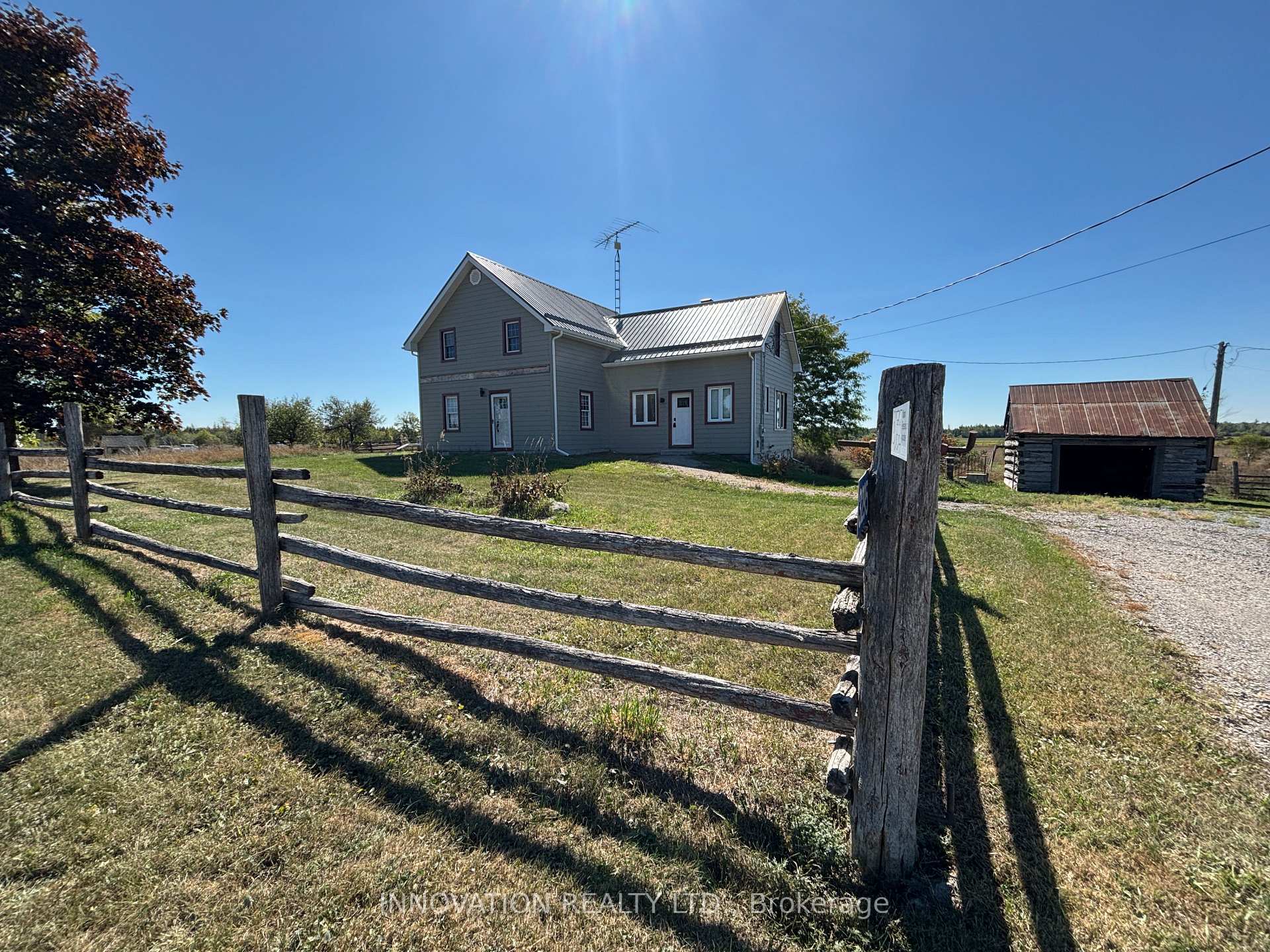 Front of 3295 Montague Boundary Road