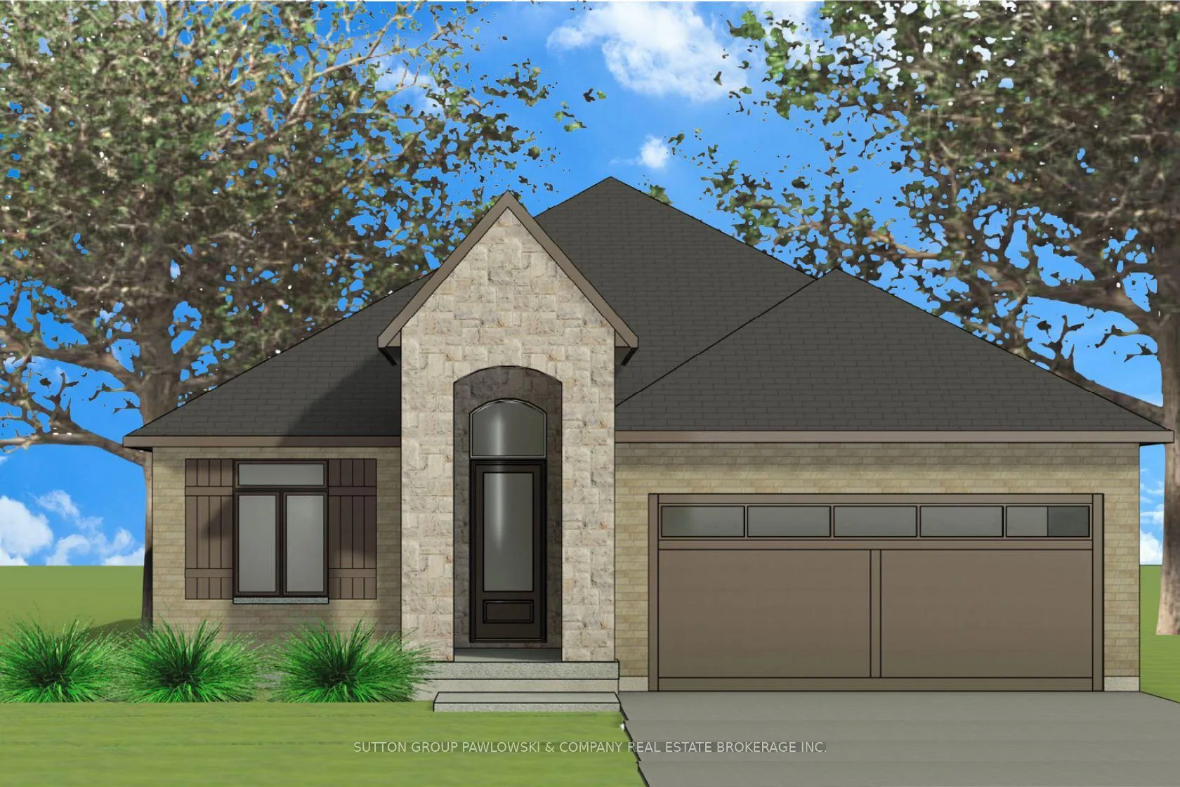 Front of Unit LOT #17, 194 Timberwalk Trail