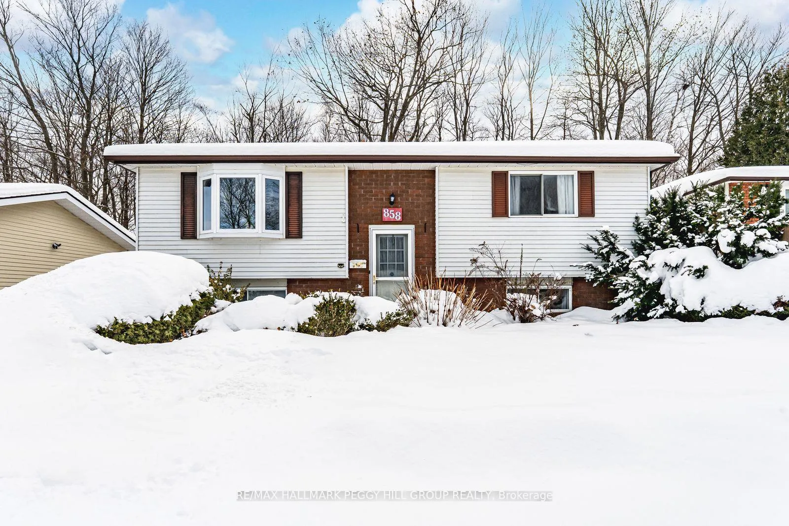 Front of 858 Birchwood Drive