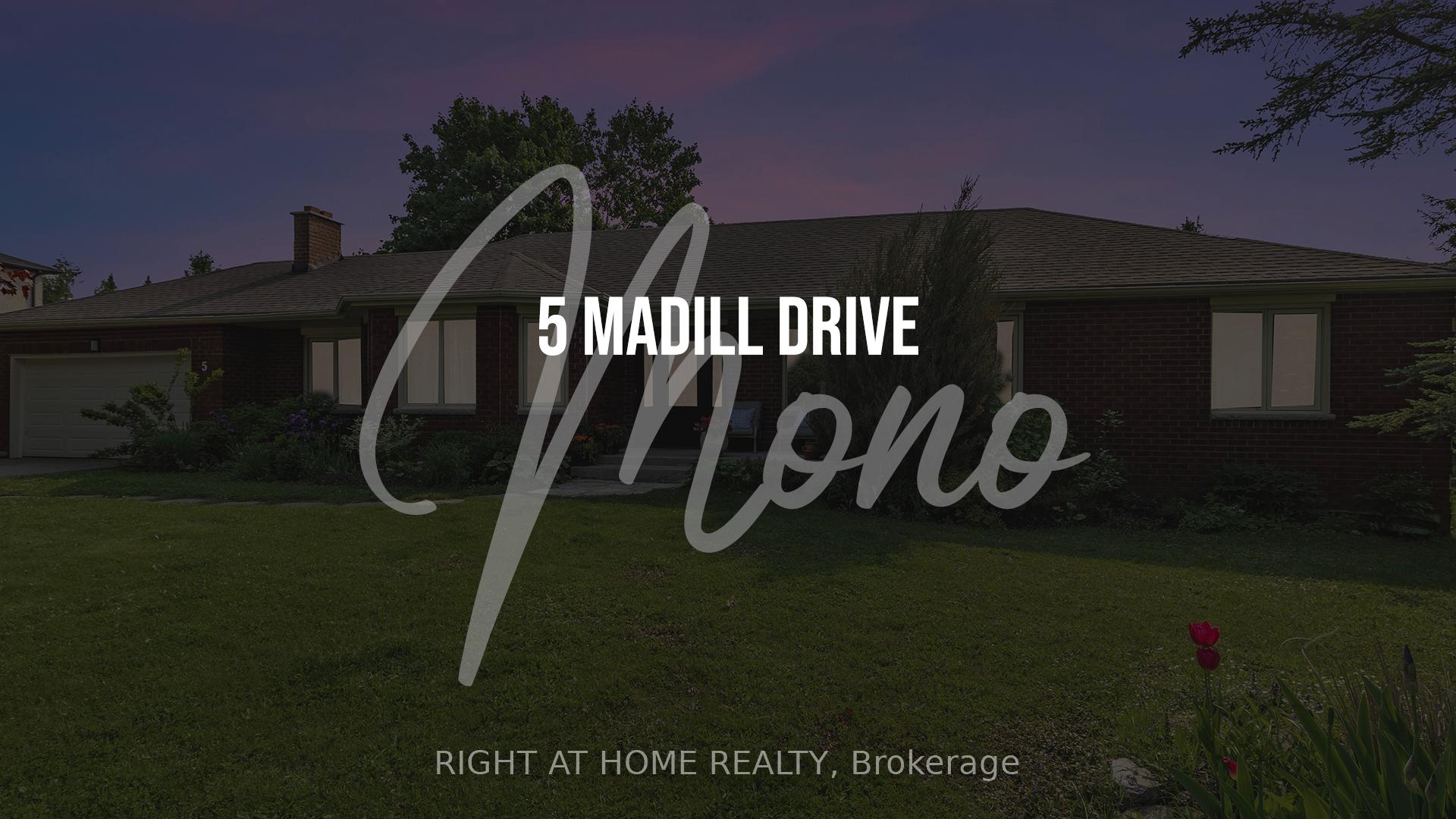 Photo 1 of 5 Madill Drive, Mono, Rural Mono — HOMEH