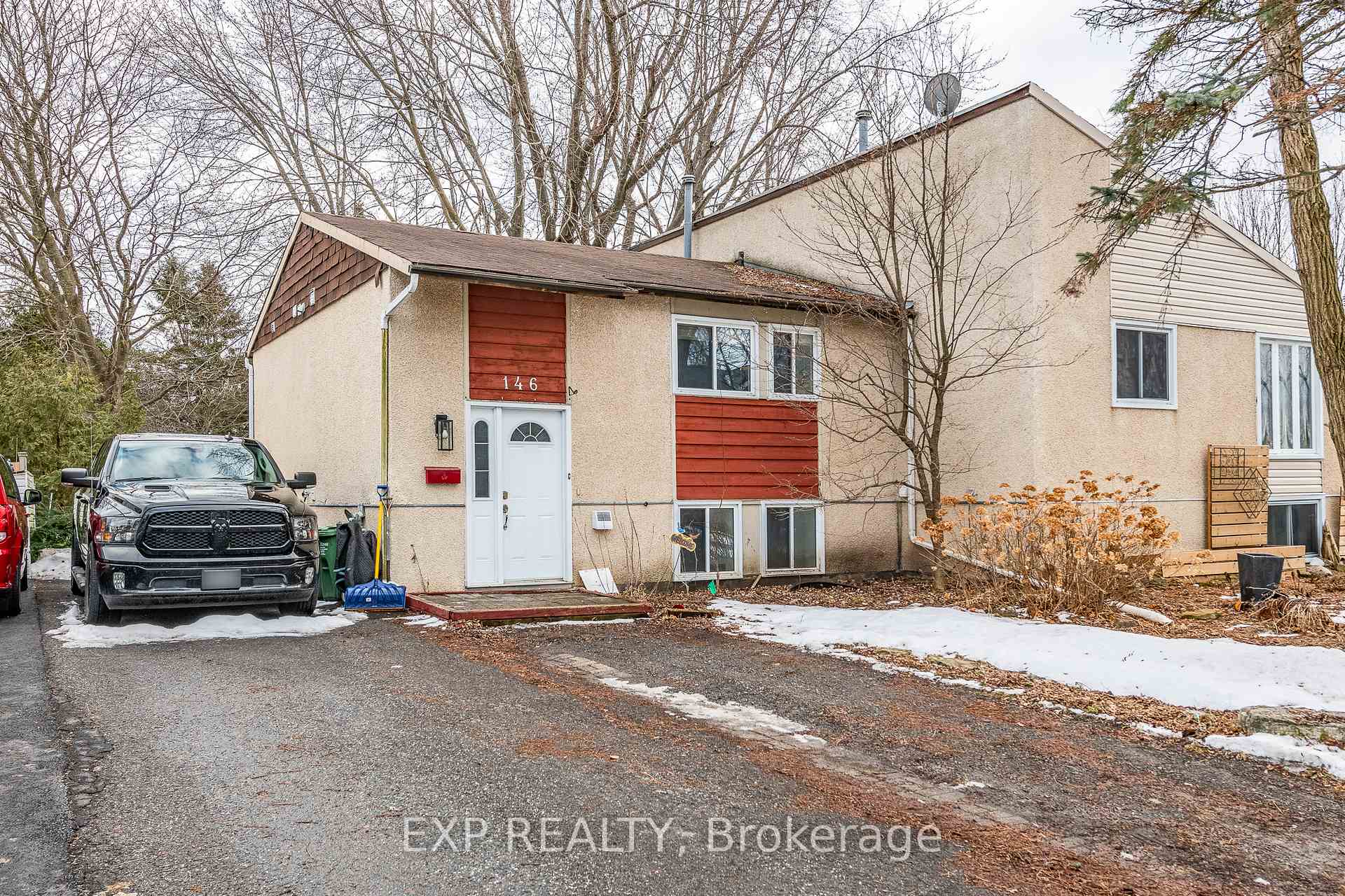 Front of Unit B, 146 Rothesay Drive