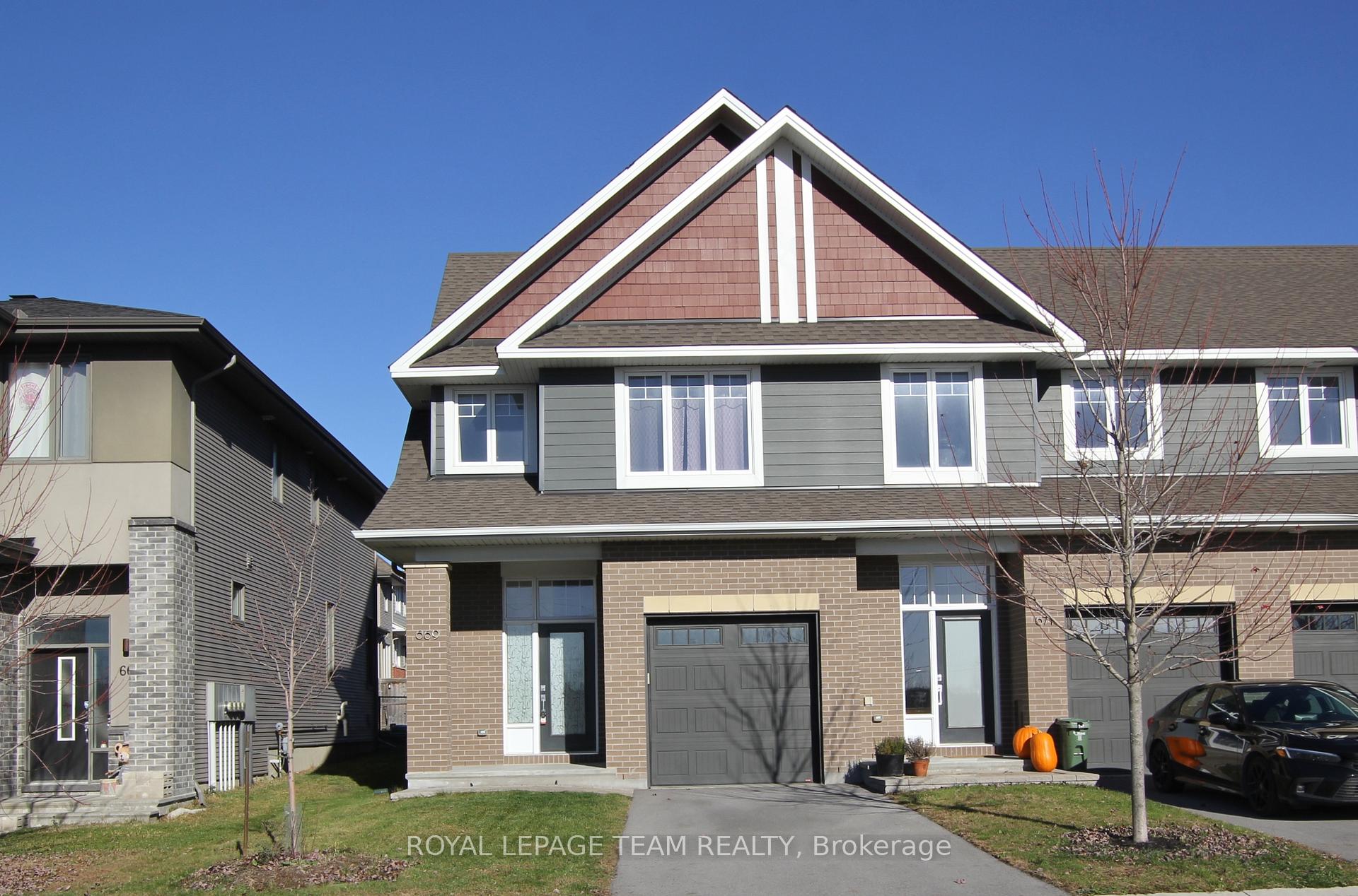 Photo 1 of 669 Gabriola Way, Ottawa, Kanata - Kanata Lakes/Heritage Hills — HOMEH