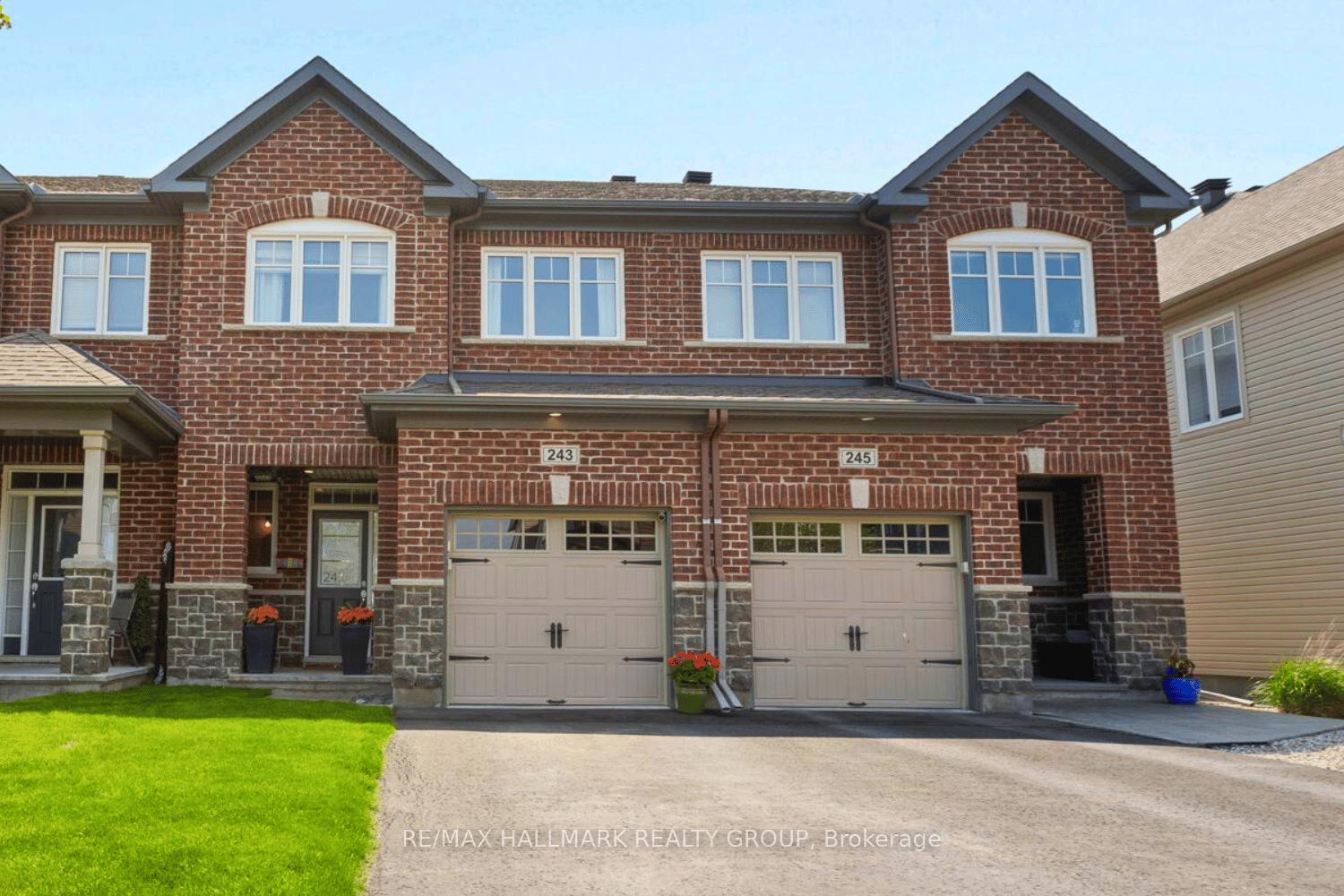 Photo 1 of 243 Livery Street, Ottawa, Kanata - Emerald Meadows/Trailwest — HOMEH