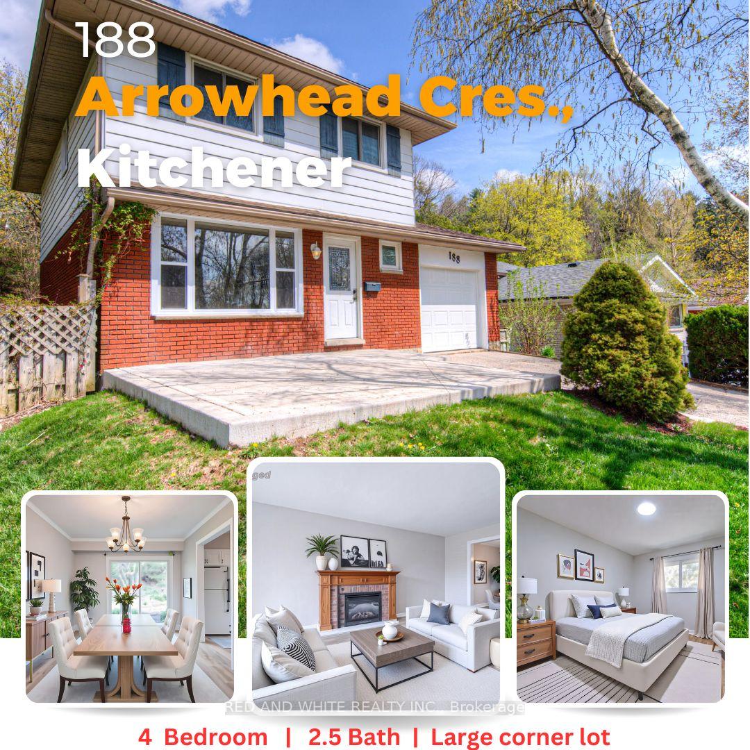 Photo 1 of 188 Arrowhead Crescent, Kitchener — HOMEH