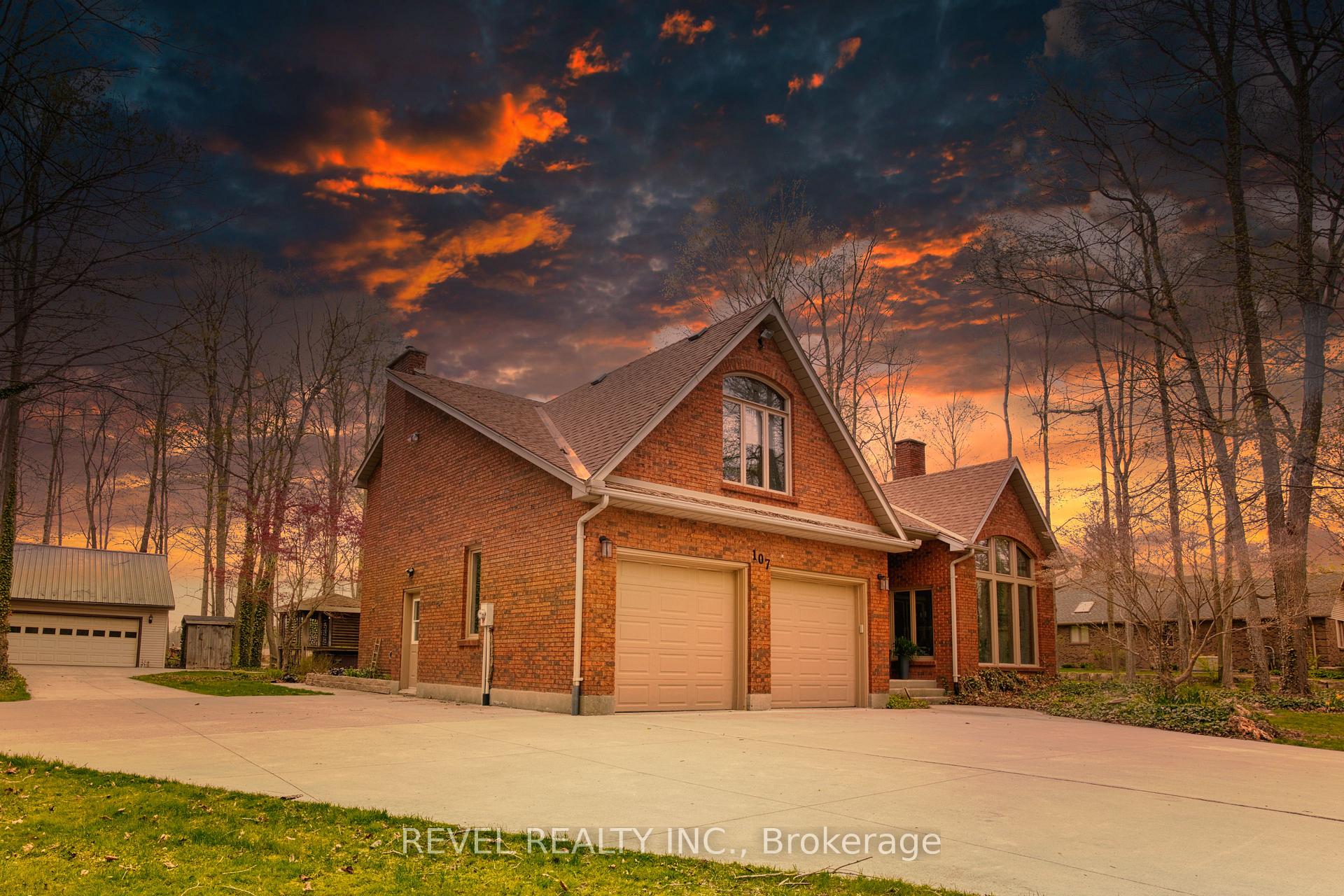 Front of 107 Lewis Drive