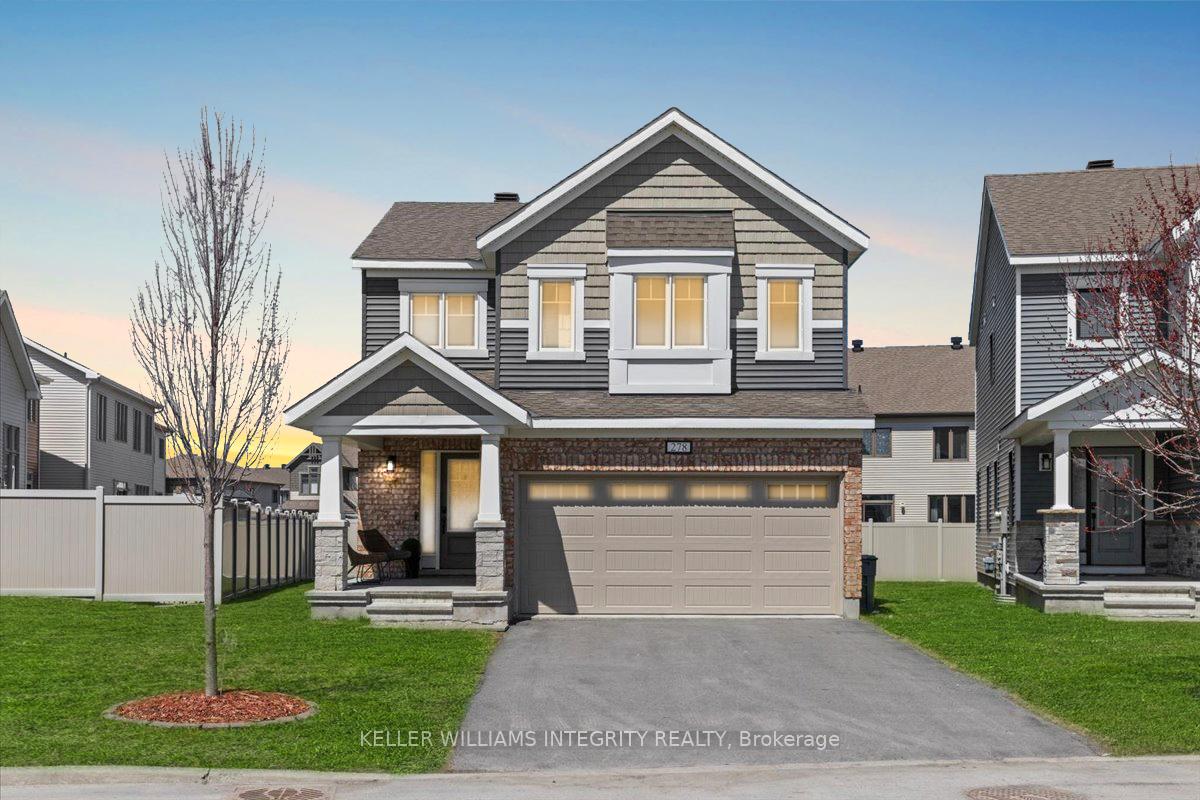 Front of 278 Haliburton Heights