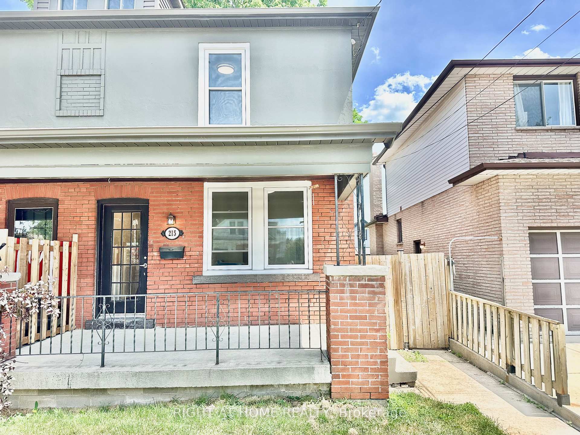 Front of 215 Rosewood Road