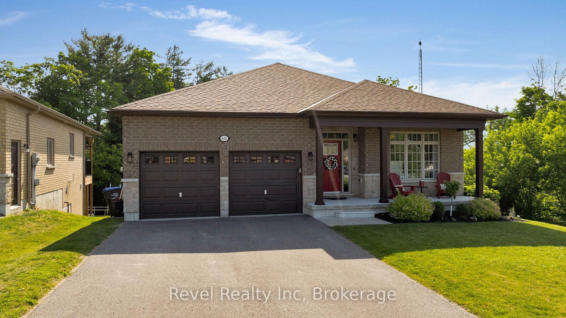 Front of 413 Russ Howard Drive