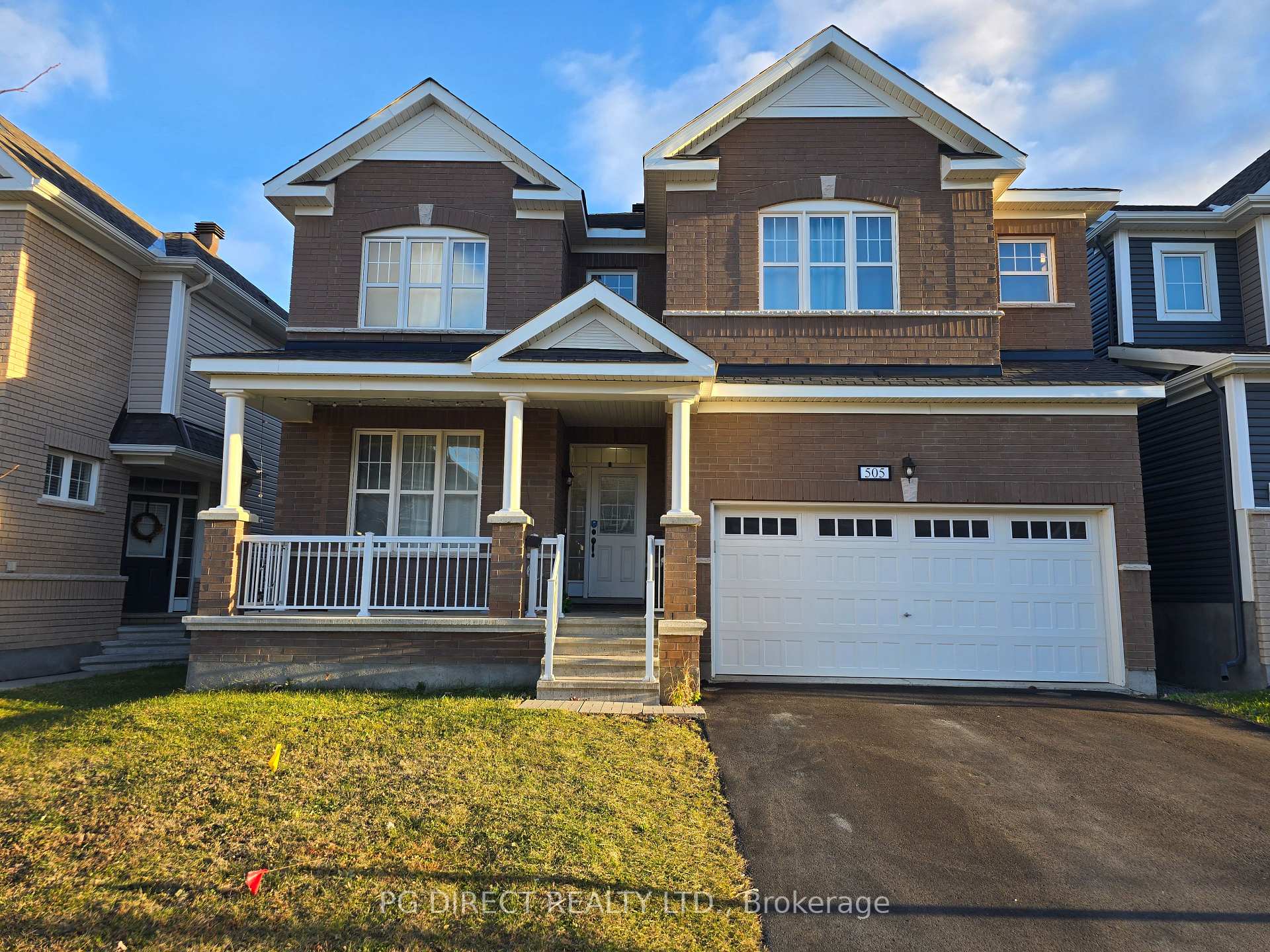 Front of 505 Honeylocust Avenue