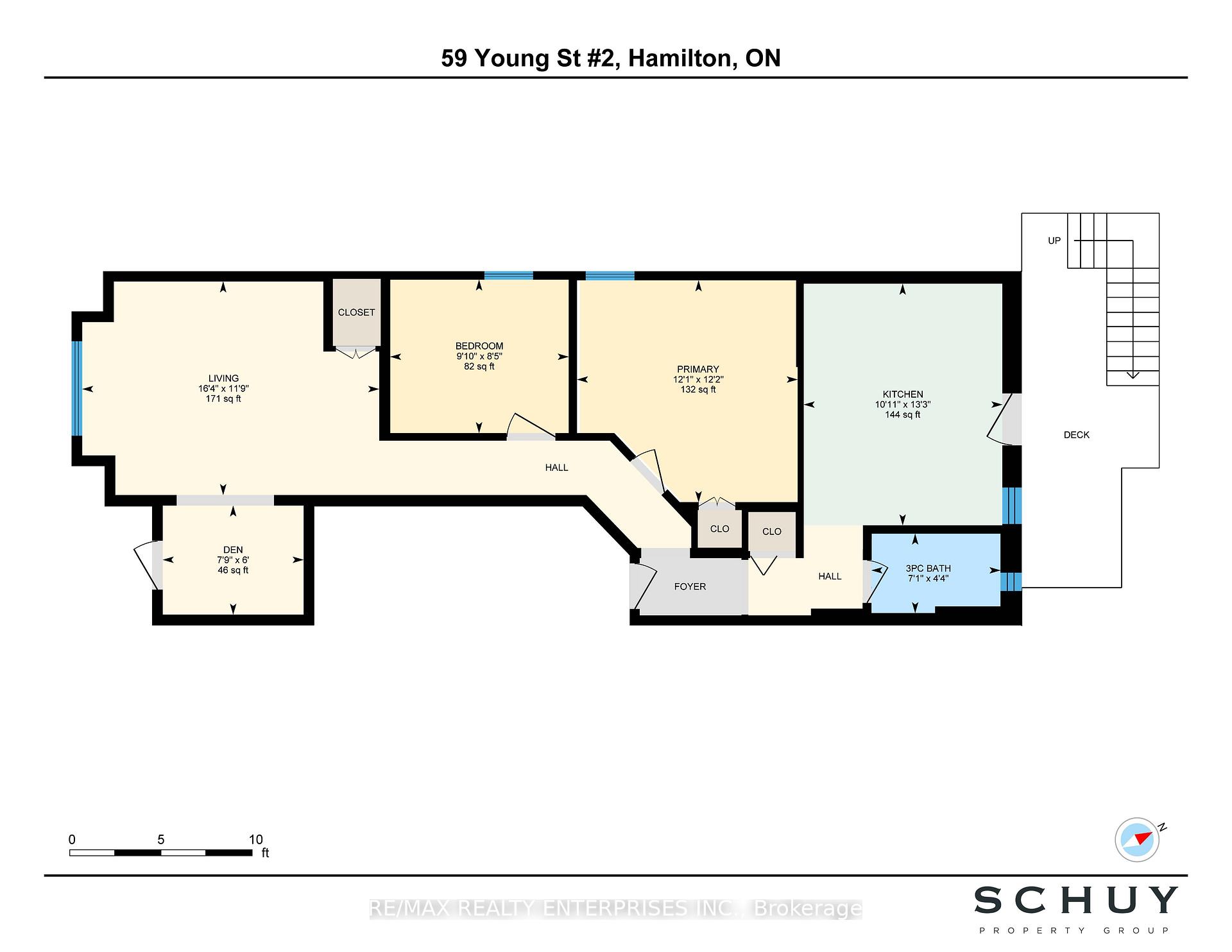 Photo 2 of Unit Unit 2, 59 Young Street, Hamilton, Corktown — HOMEH
