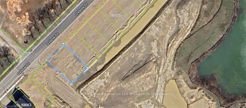 Front of LOT 3 Oxbow Drive