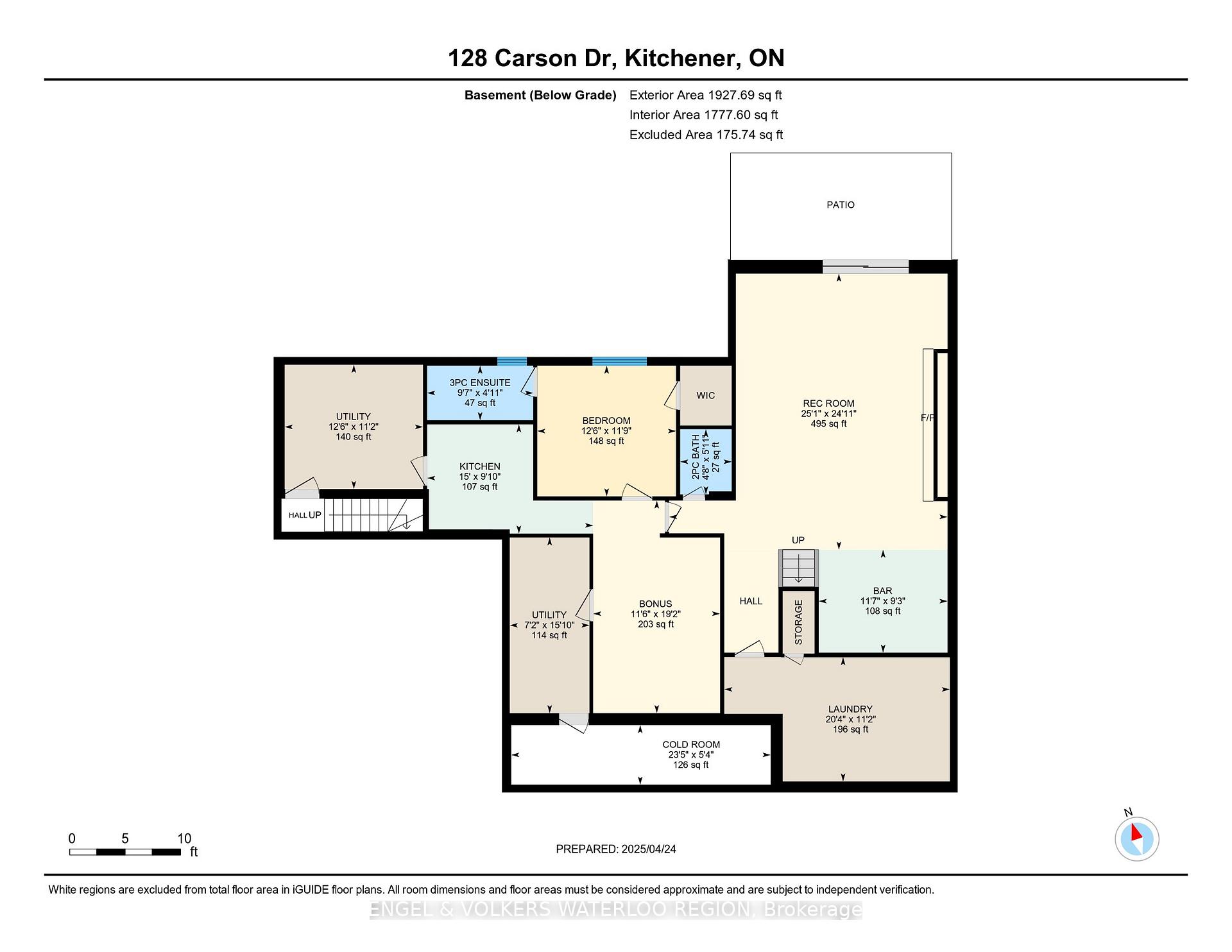 Photo 50 of 128 Carson Drive, Kitchener — HOMEH