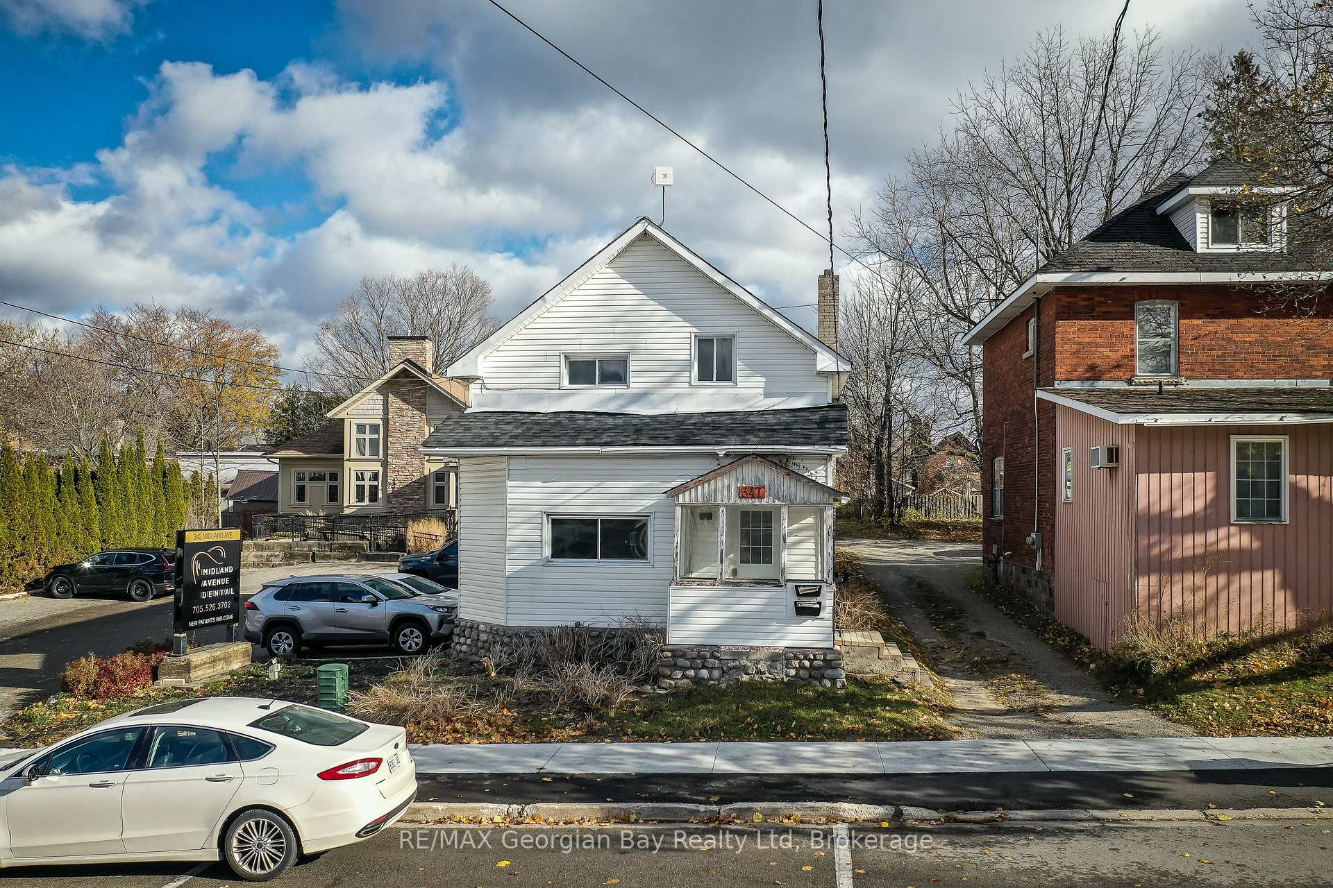 Front of 347 Midland Avenue