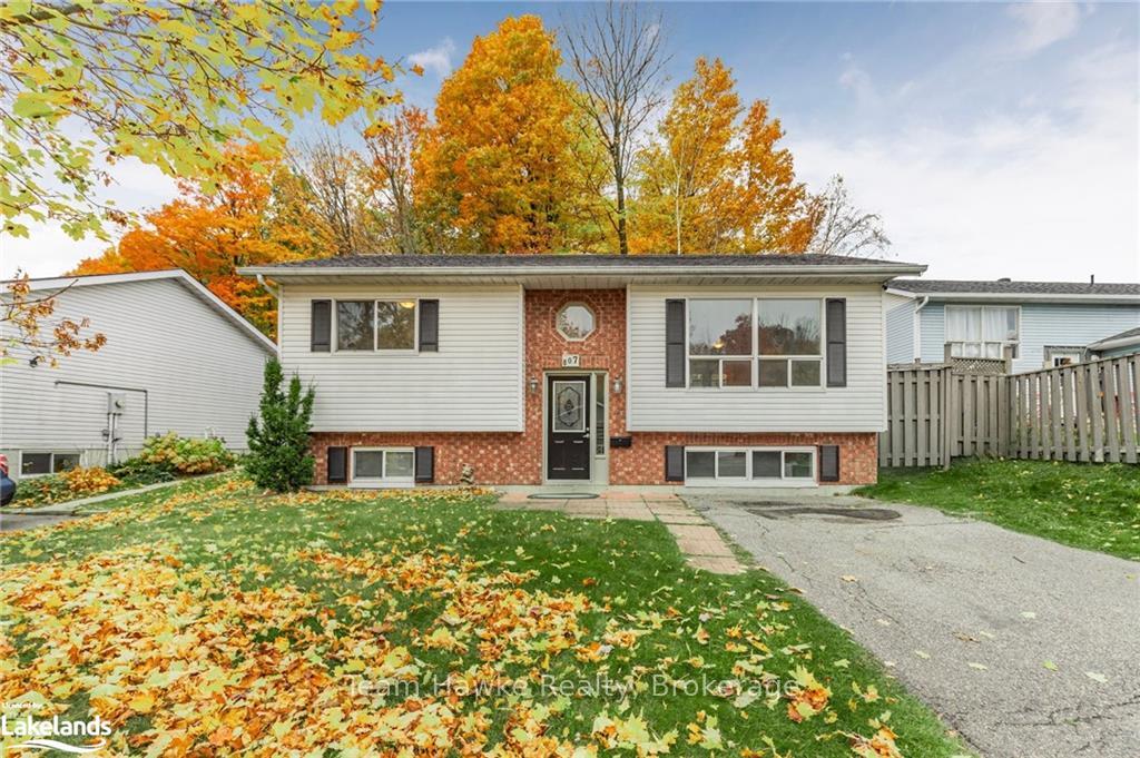 Front of 807 Birchwood Drive