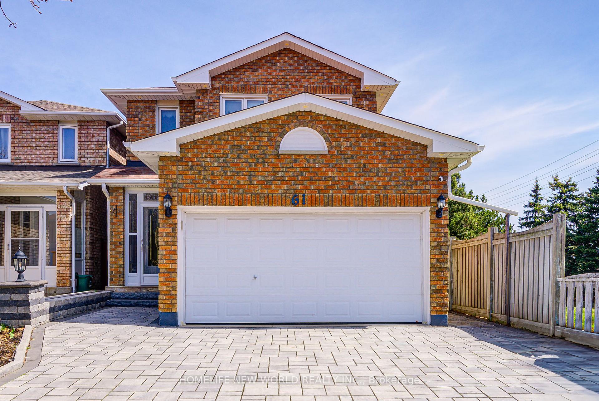 Photo 1 of 61 Olivewood Drive, Markham, Middlefield — HOMEH