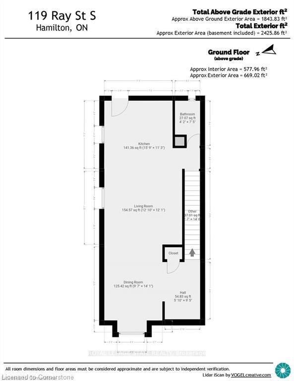 Photo 47 of 119 Ray Street S, Hamilton, Kirkendall — HOMEH