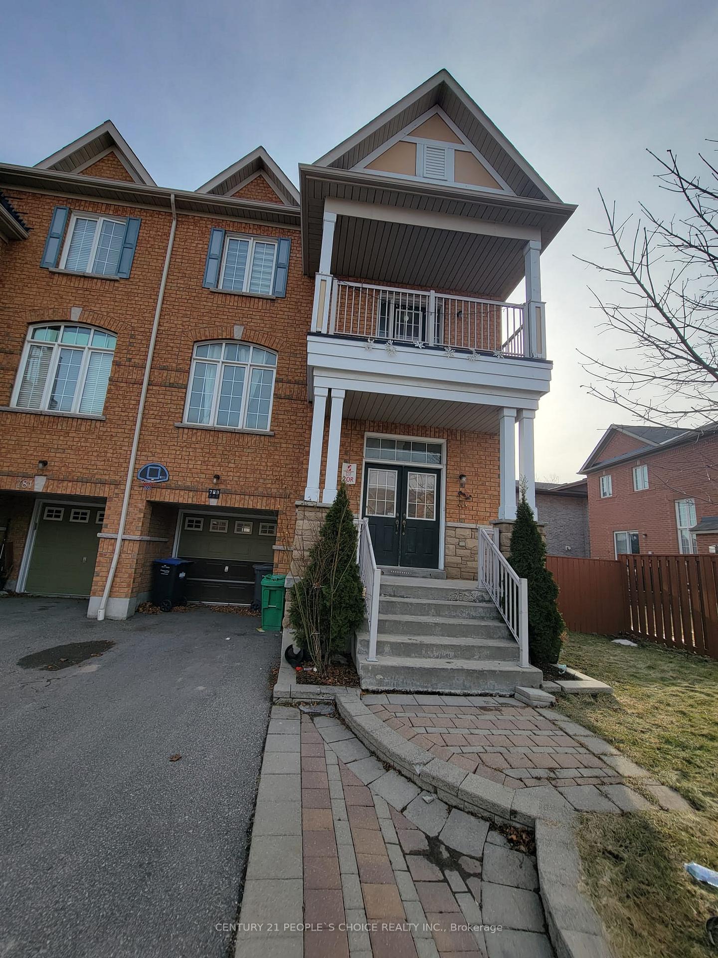 Front of Unit Lower Level, 783 Millworks Crescent