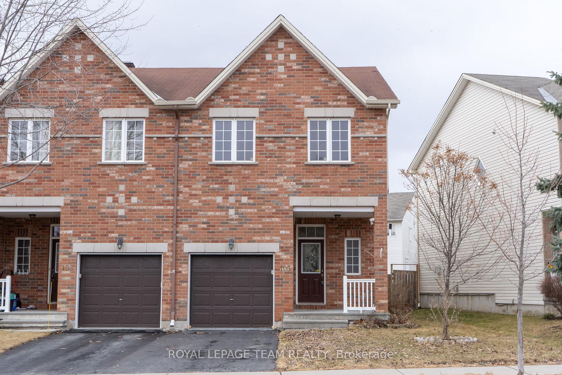 Photo 1 of 105 Bridgestone Drive, Ottawa, Kanata - Emerald Meadows/Trailwest — HOMEH