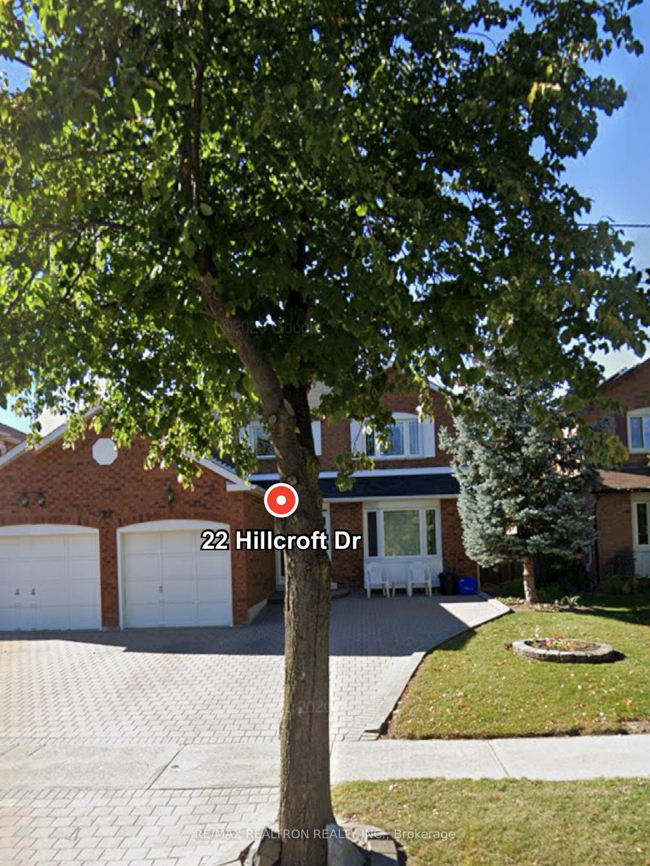 Photo 1 of 22 Hillcroft Drive E, Markham, Milliken Mills East — HOMEH